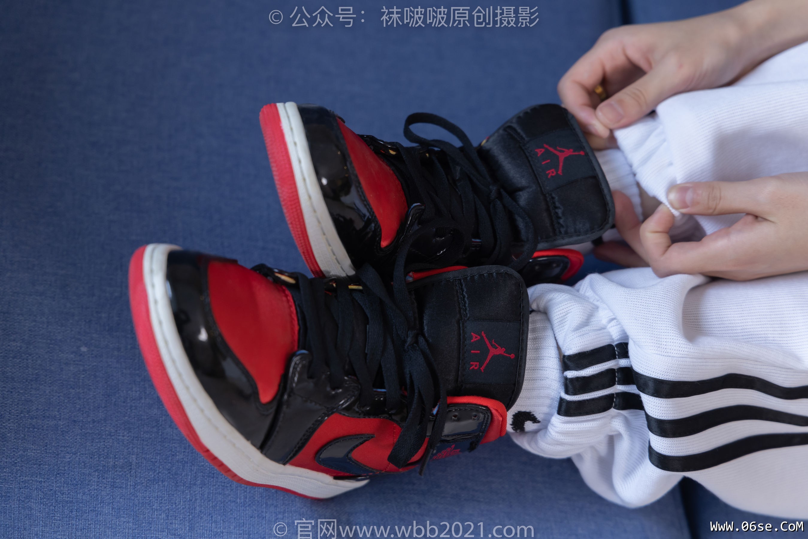 图片[63]-BoBoSocks袜啵啵 No.382 小沫 -板鞋、白棉袜[143P]-六色网