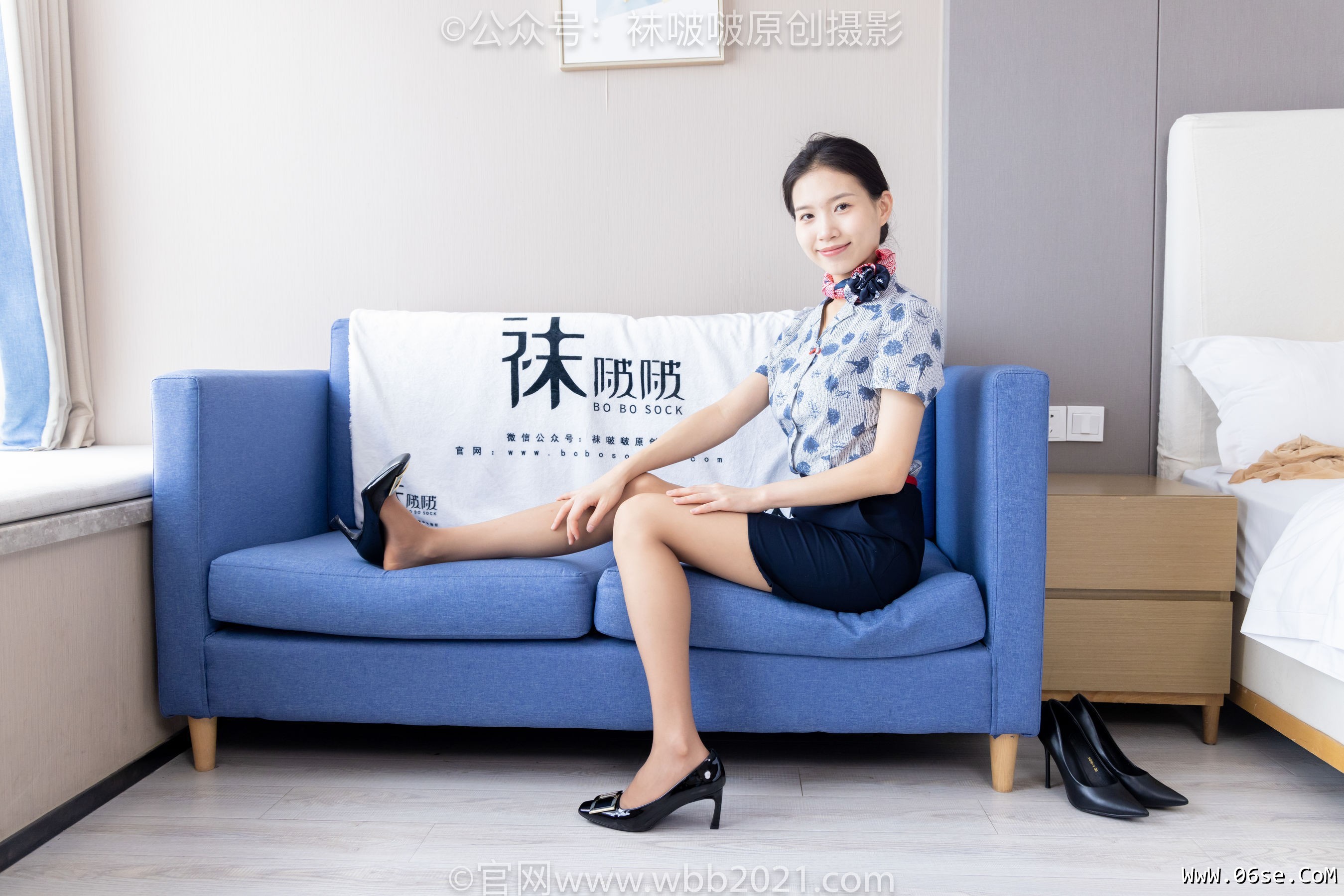 图片[139]-BoBoSocks袜啵啵 No.334 芝士 -东航制服、两双高跟鞋、薄肉丝、薄灰丝[141P]-六色网