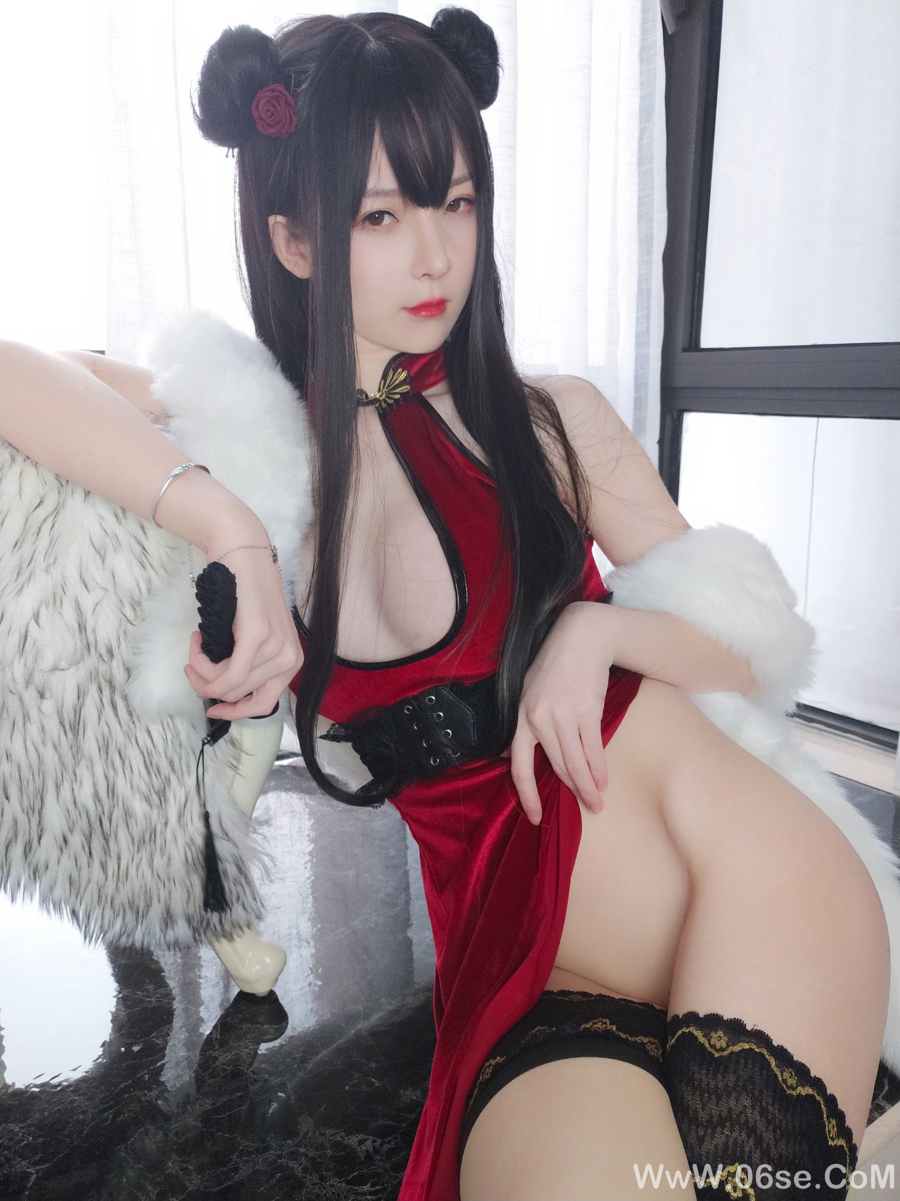 图片[44]-一小央泽 新月红玫[75P]-六色网
