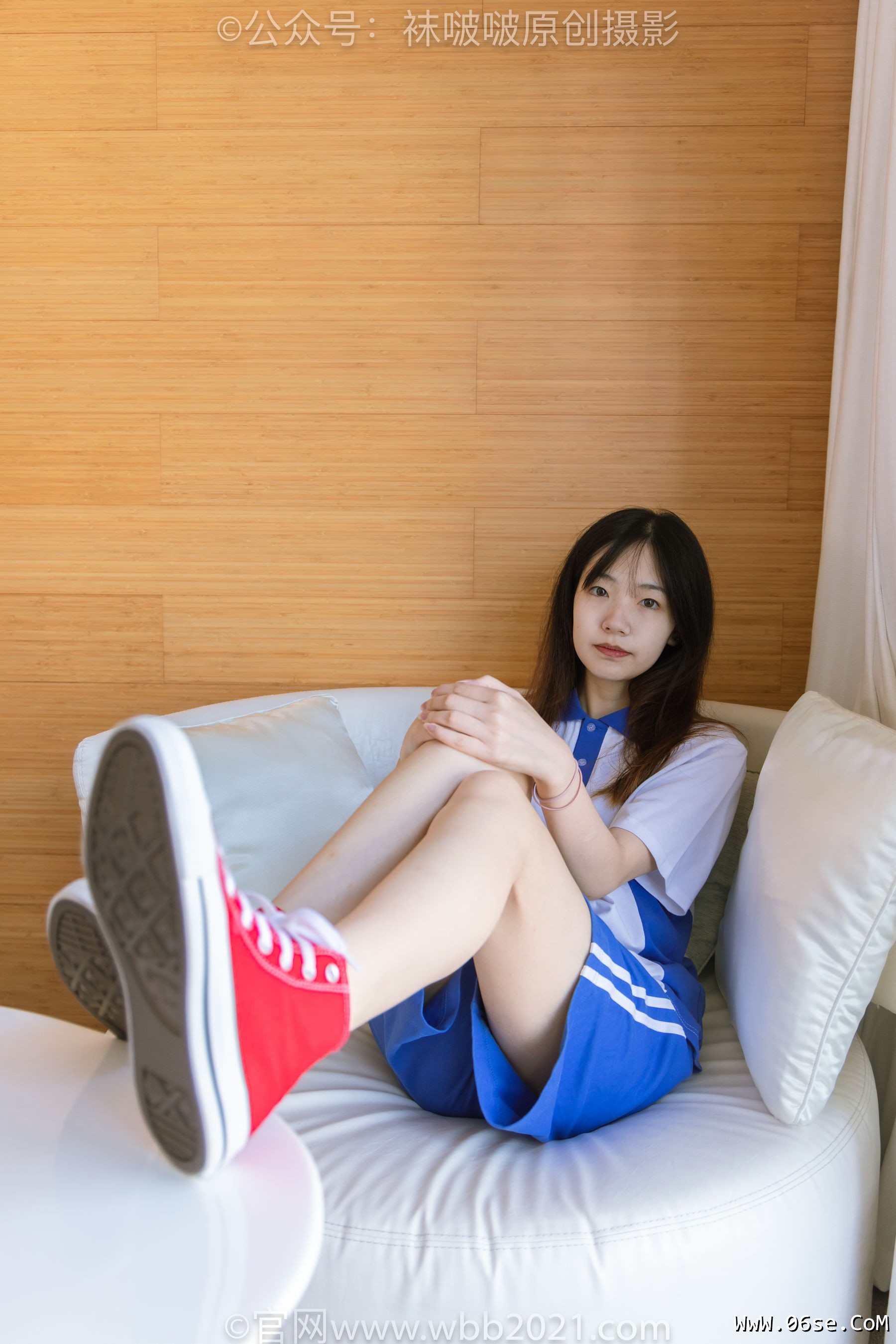 图片[69]-BoBoSocks袜啵啵 No.336 小甜豆 -校服、帆布鞋、白棉袜、裸足[140P]-六色网