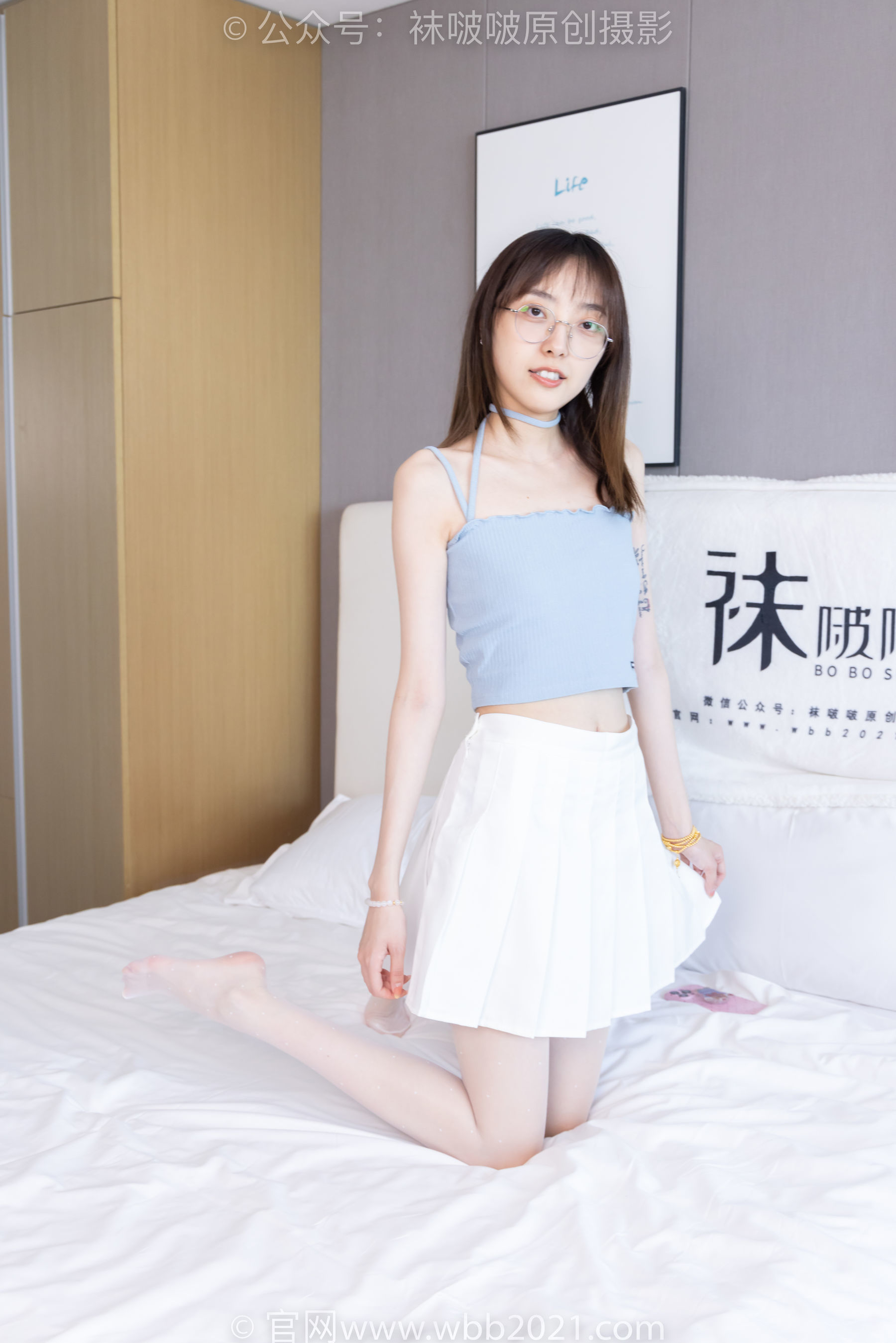 图片[95]-BoBoSocks袜啵啵 No.403 稚予 -高跟鞋、板鞋、波点黑丝、波点白丝[145P]-六色网