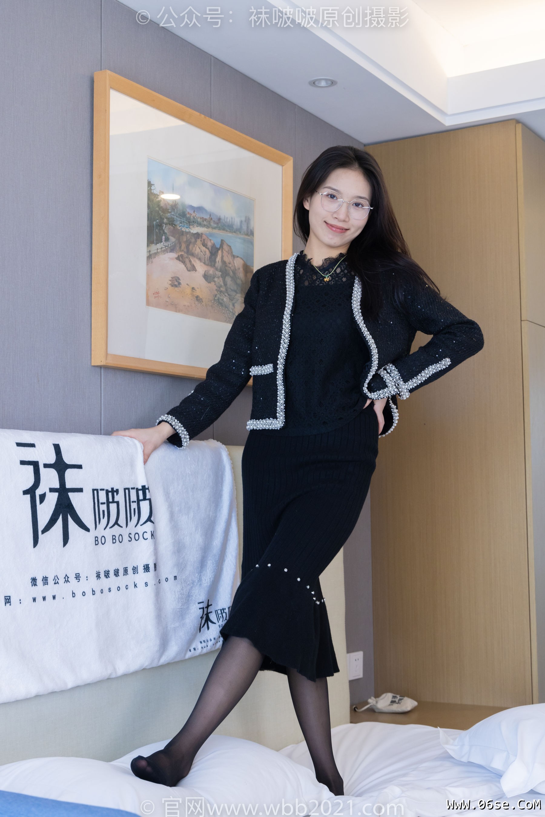 图片[19]-BoBoSocks袜啵啵 No.425 芝士 -高跟鞋、板鞋、肉丝、黑丝[155P]-六色网