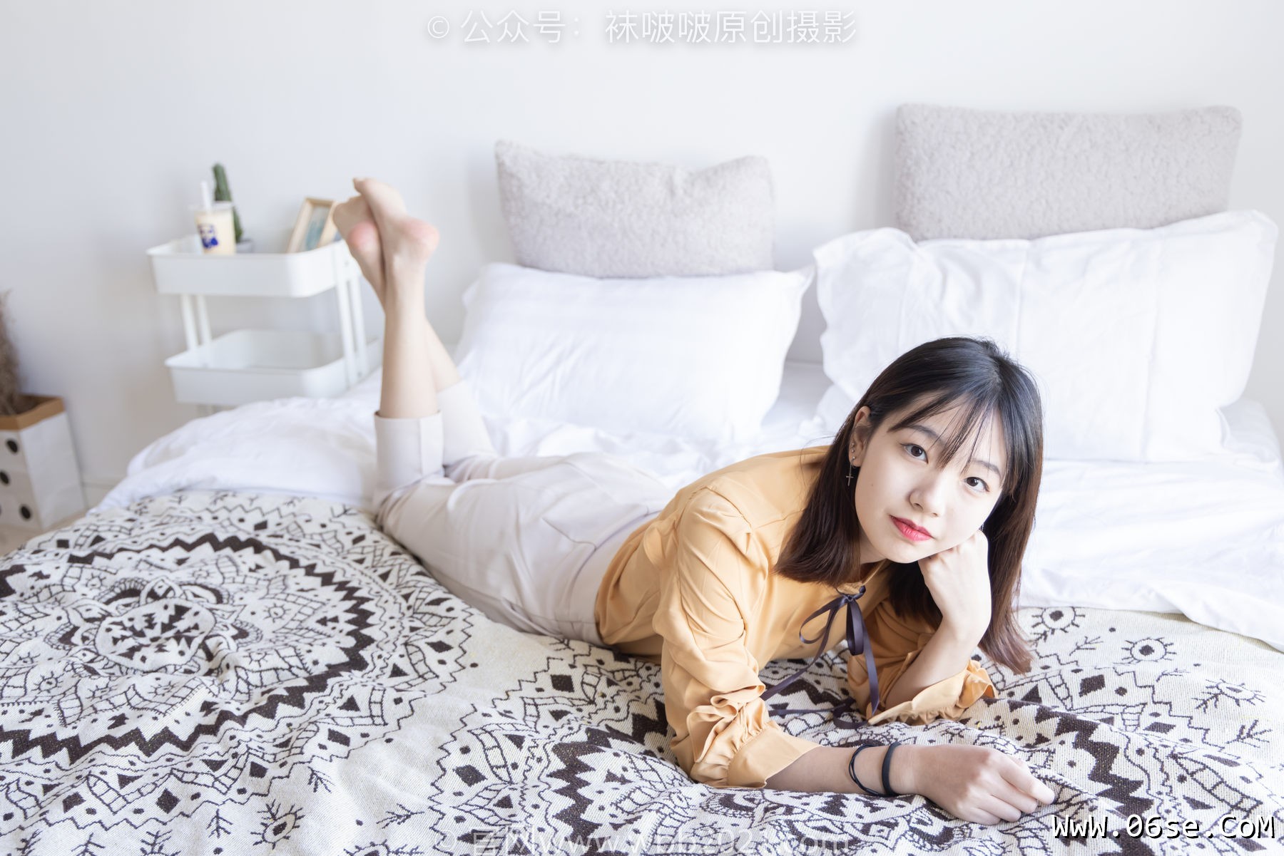 图片[53]-BoBoSocks袜啵啵 No.240 小甜豆-三双高跟鞋、肉丝、裸足[156P]-六色网
