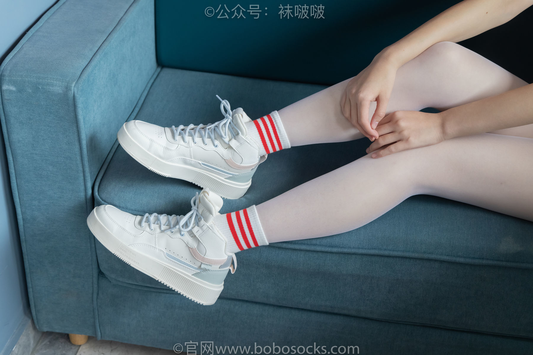 图片[17]-BoBoSocks袜啵啵 积分限定作品004 熊熊-板鞋、白棉袜、白丝[139P]-六色网