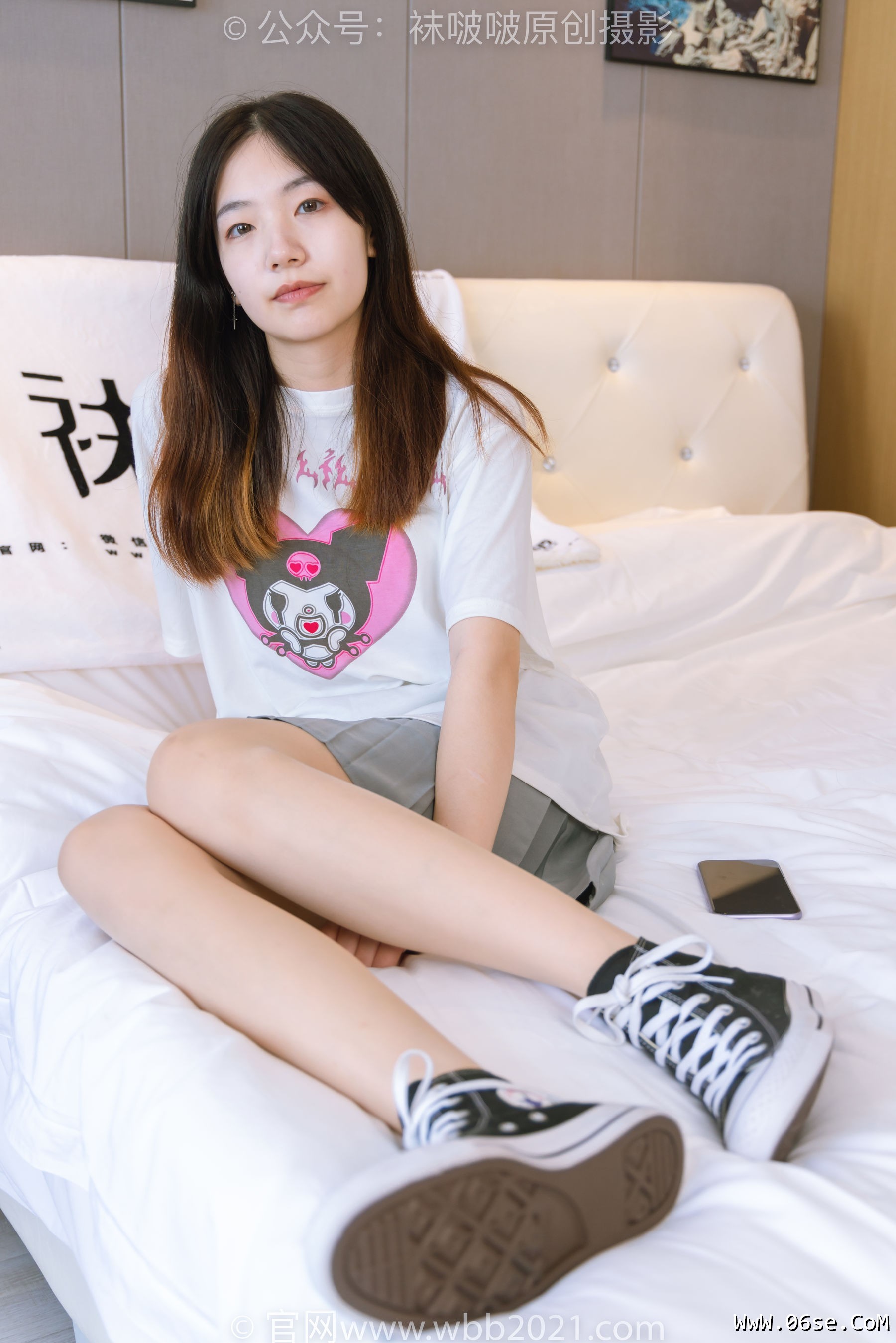 图片[13]-BoBoSocks袜啵啵 No.405 小甜豆 -匡威板鞋、肉丝[140P]-六色网