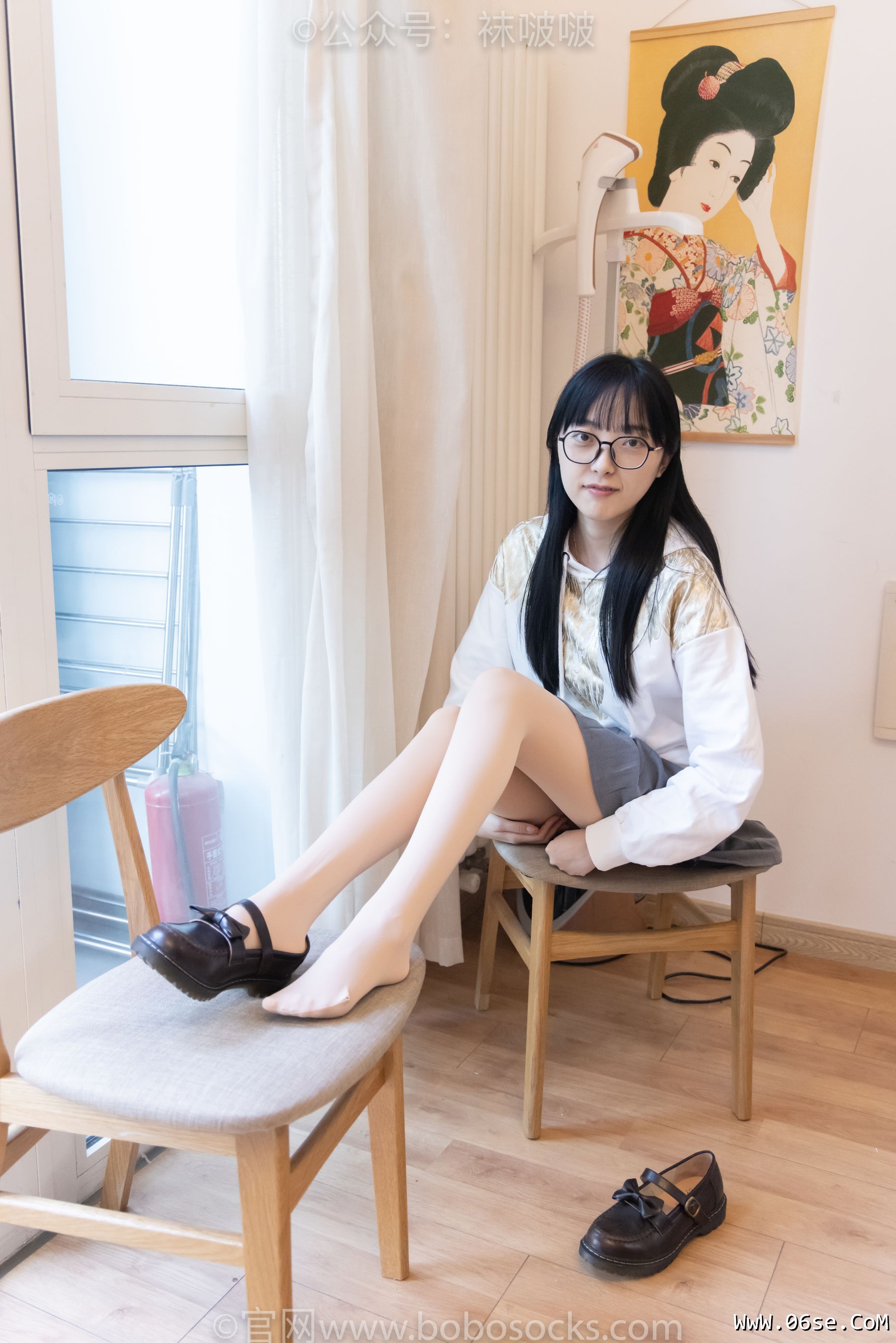 图片[56]-BoBoSocks袜啵啵 No.047 稚予-皮鞋、厚肉丝[131P]-六色网