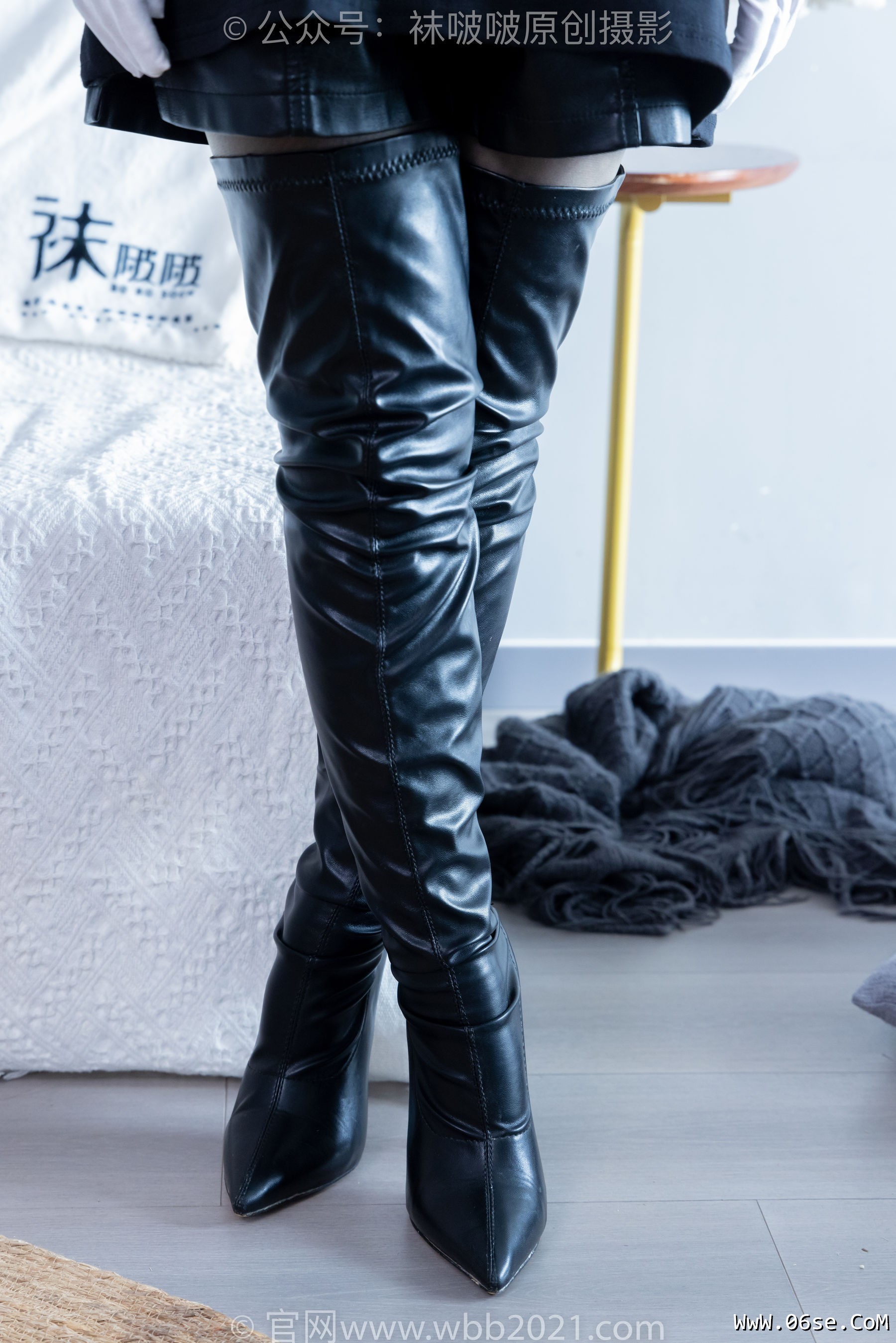 图片[95]-BoBoSocks袜啵啵 No.343 甜甜圈 -高跟长靴、黑丝打底、肉丝[150P]-六色网
