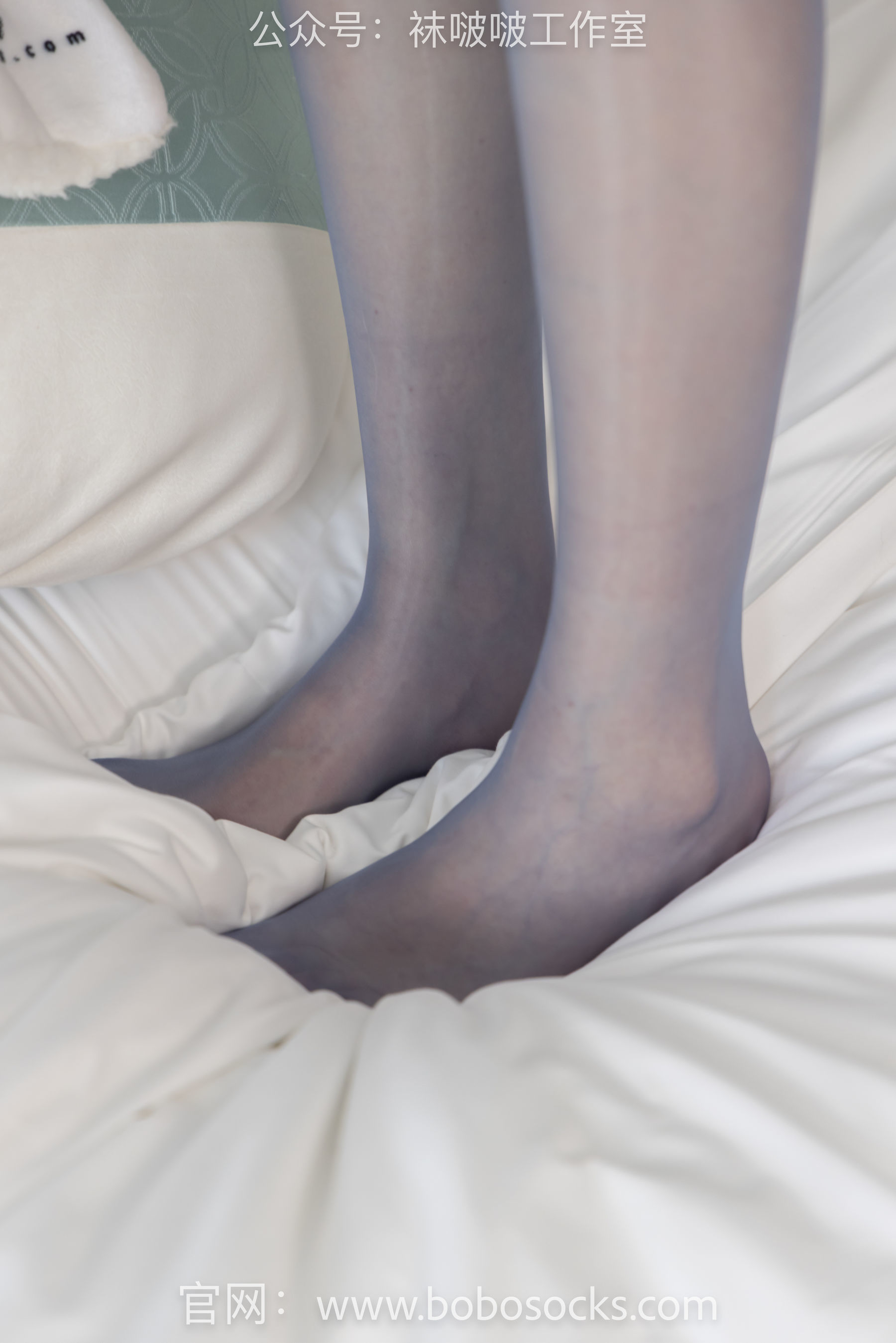 图片[118]-BoBoSocks袜啵啵 No.105 小甜豆-空姐制服、高跟鞋、蓝色丝袜[140P]-六色网