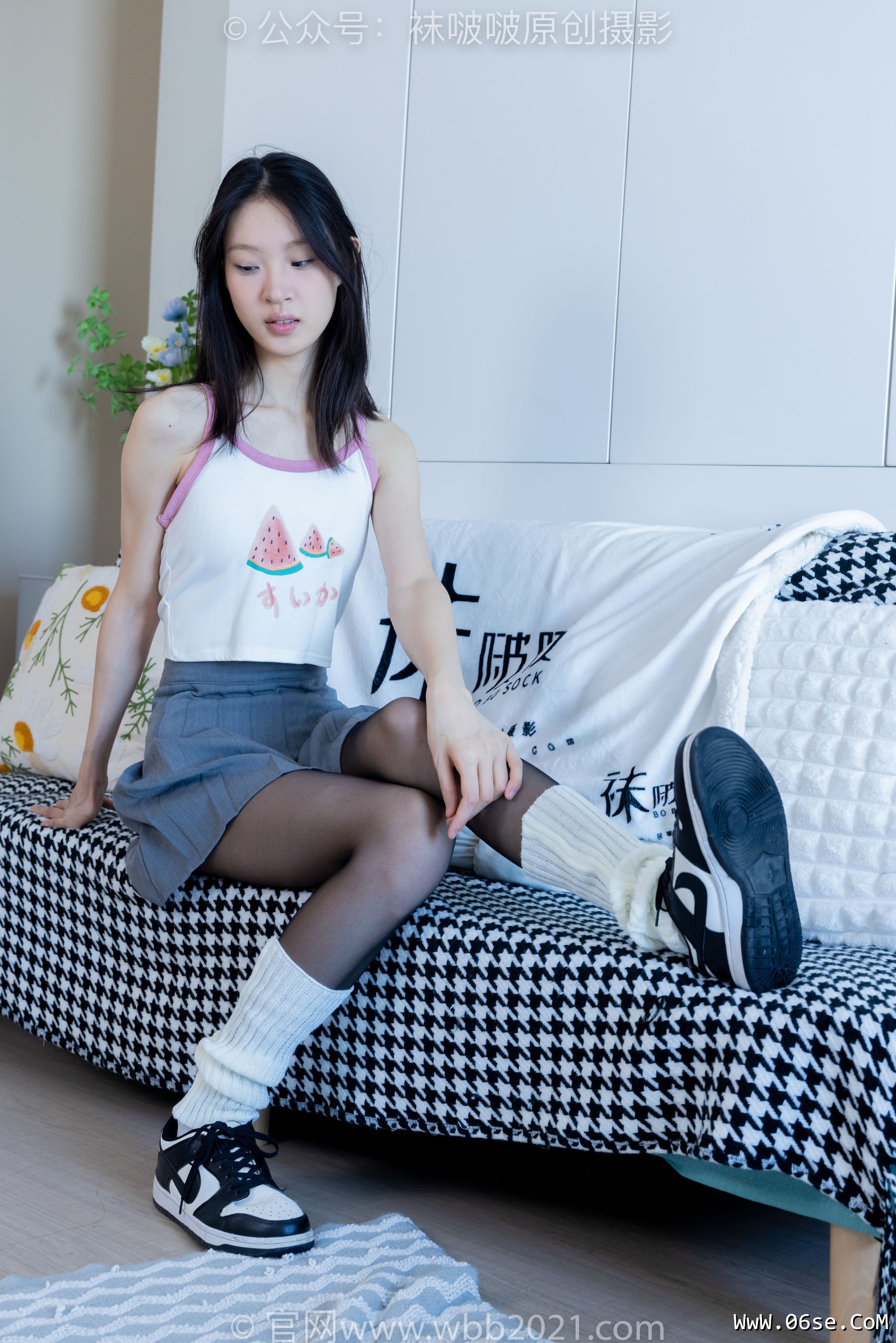 图片[72]-BoBoSocks袜啵啵 No.333 雪糕 -板鞋、白棉袜、黑丝、堆堆袜套[140P]-六色网