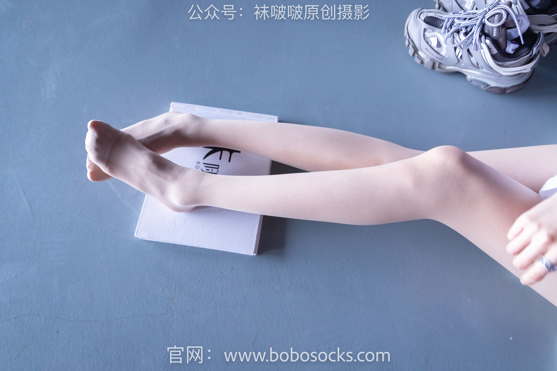 图片[121]-BoBoSocks袜啵啵 积分限定作品010 稚予-巴黎世家运动鞋、白棉袜、肉丝[144P]-六色网
