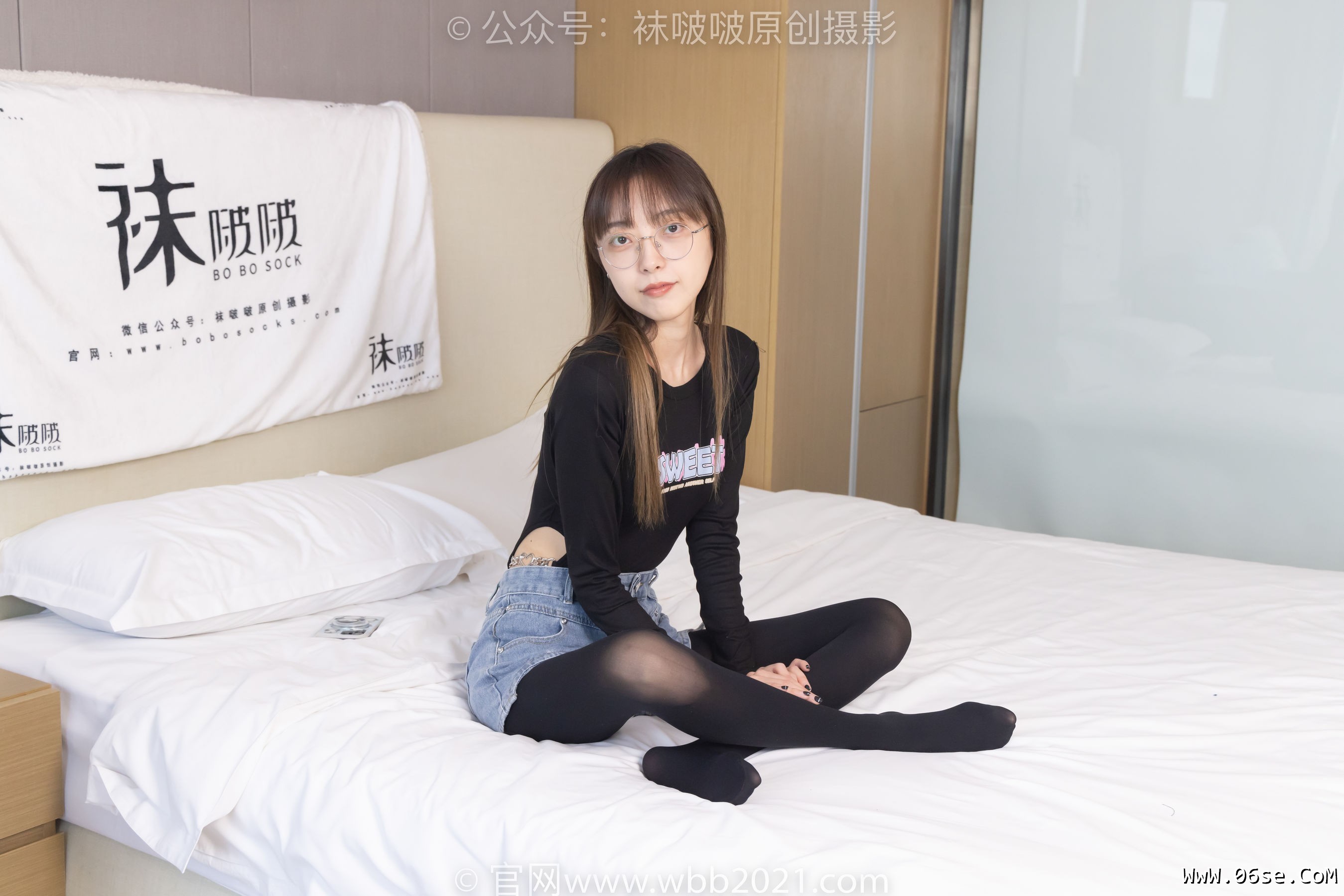 图片[39]-BoBoSocks袜啵啵 No.321 稚予 -高跟鞋、厚黑丝[150P]-六色网