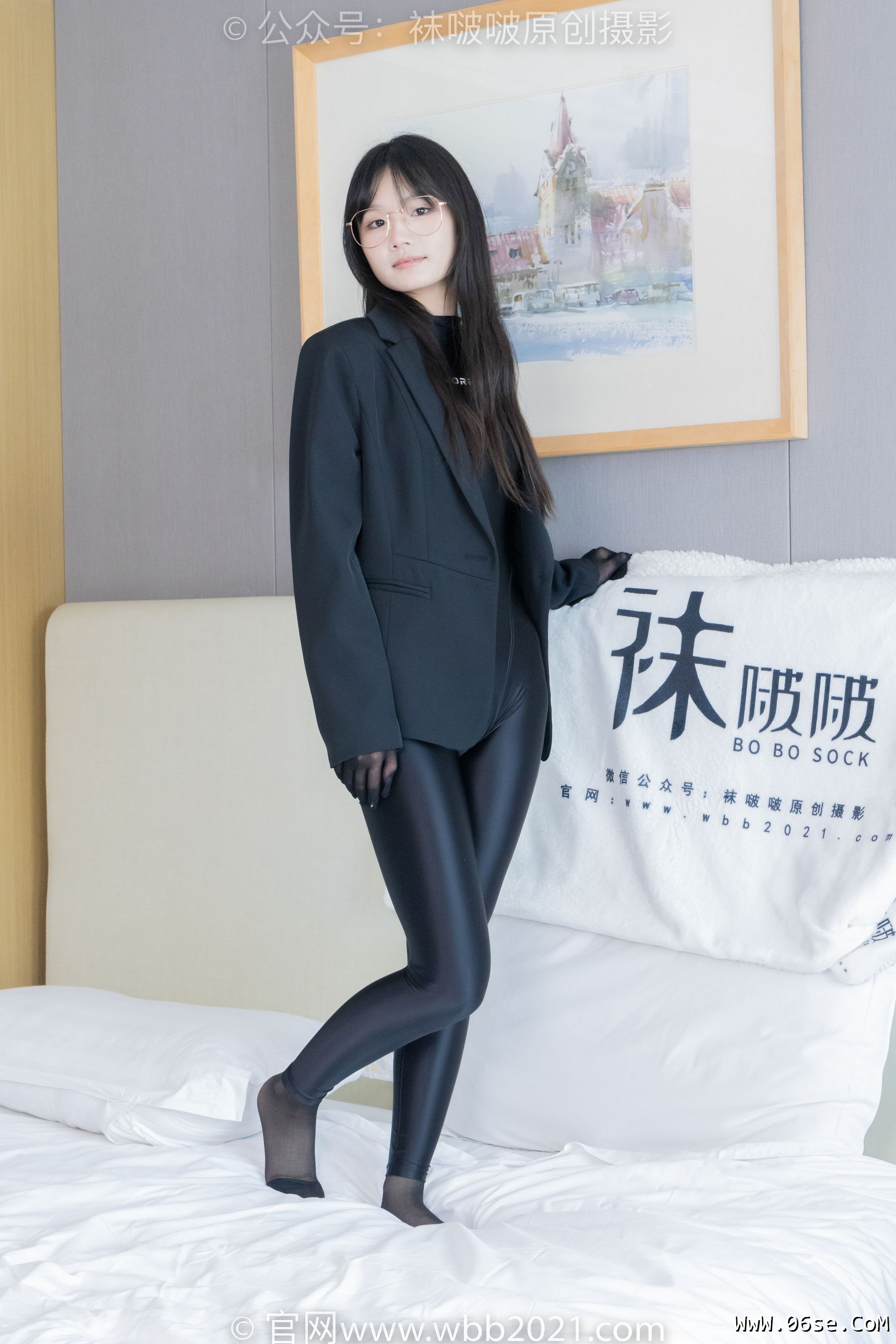 图片[37]-BoBoSocks袜啵啵 No.423 甜甜圈 -长靴、黑丝、连体衣裤里丝[145P]-六色网
