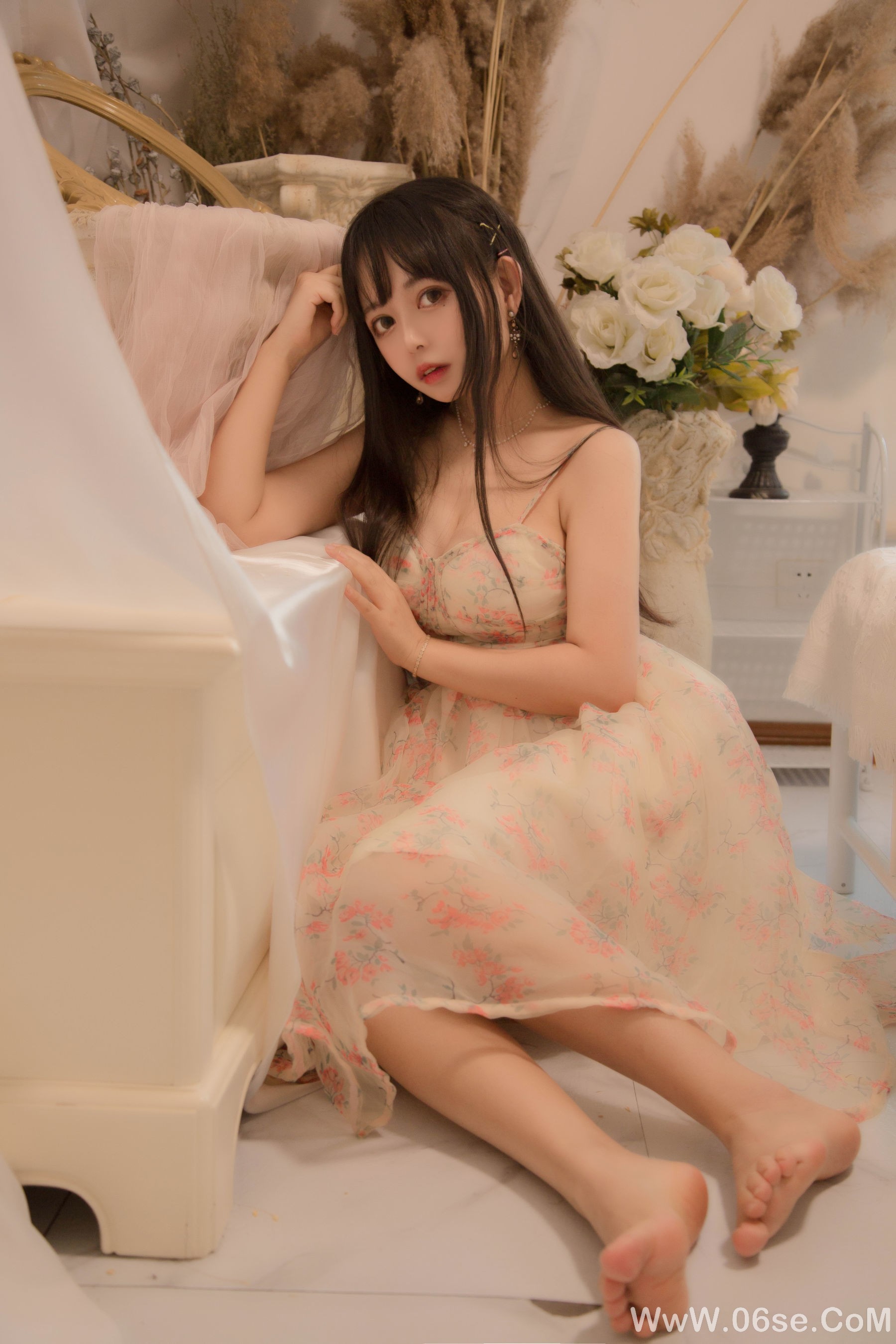 图片[15]-大眼萌妹黑猫猫OvO good morning + good night[24P]-六色网