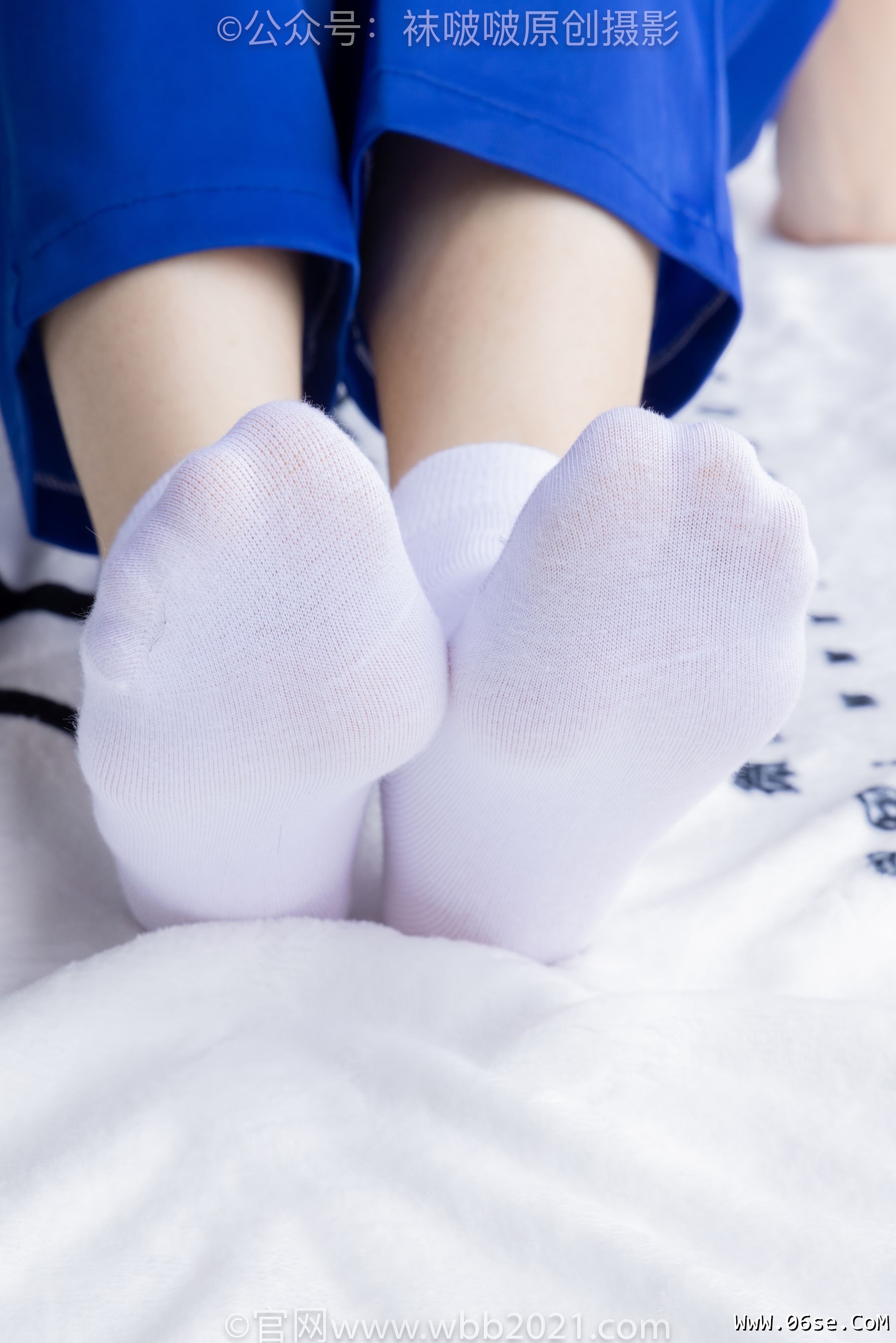 图片[133]-BoBoSocks袜啵啵 No.393 糯米 -板鞋、白棉袜、裸足、校服[150P]-六色网