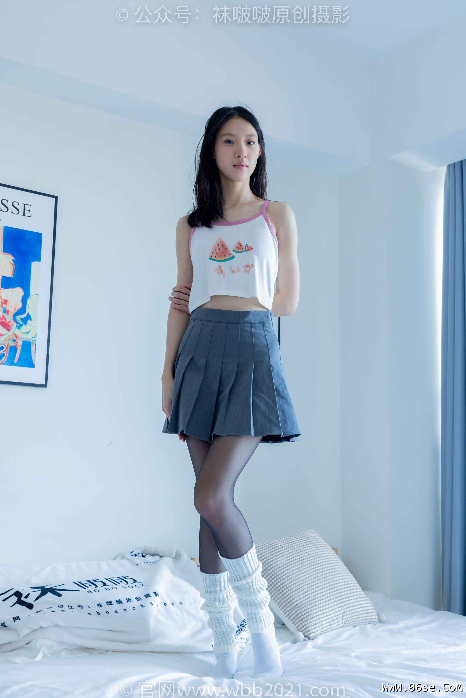 图片[120]-BoBoSocks袜啵啵 No.333 雪糕 -板鞋、白棉袜、黑丝、堆堆袜套[140P]-六色网