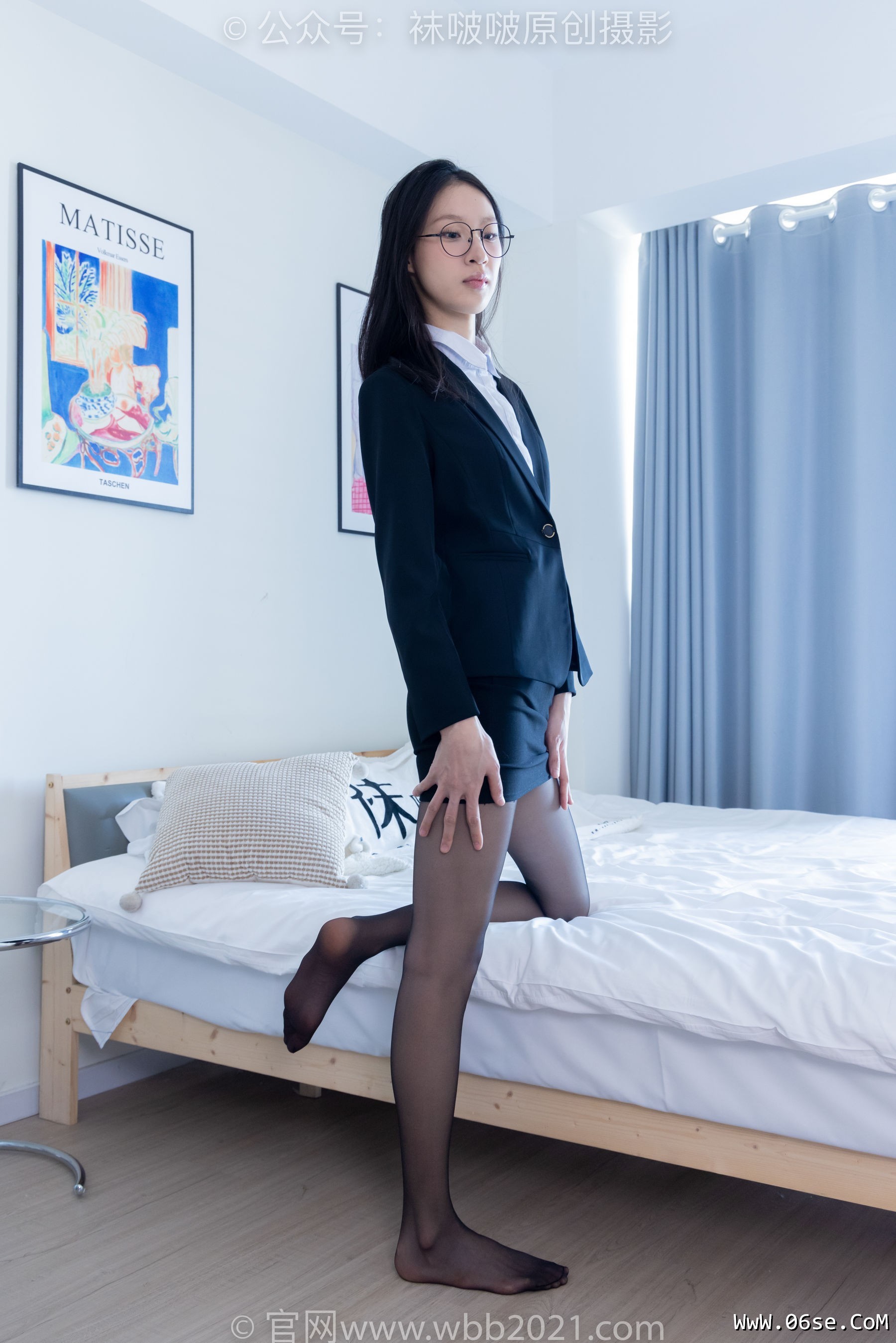 图片[23]-BoBoSocks袜啵啵 No.327 雪糕 -高跟鞋、黑丝、ol风[140P]-六色网
