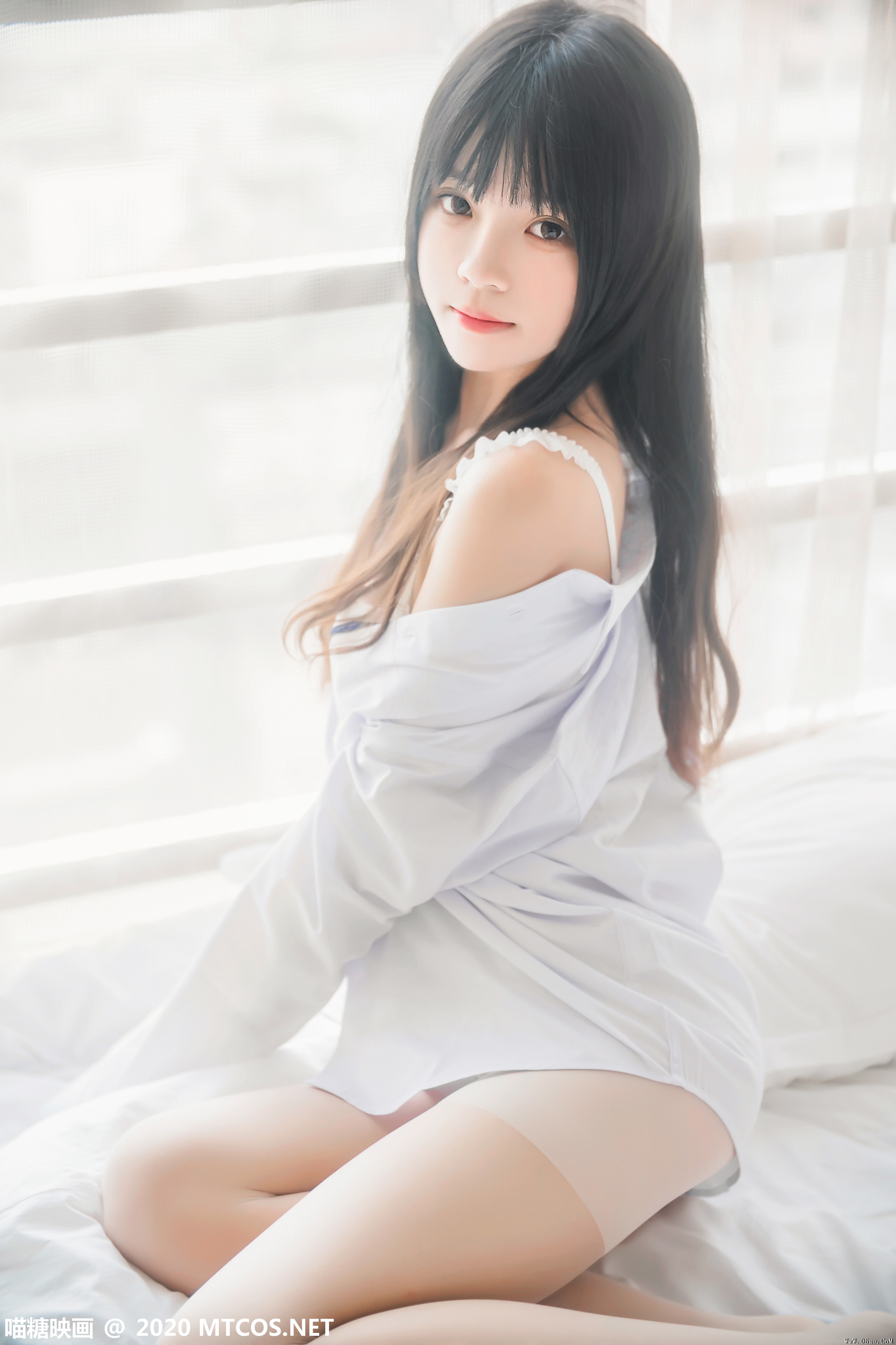 图片[22]-喵糖映画 VOL.235 男友白衬衫[25P／314MB]-六色网