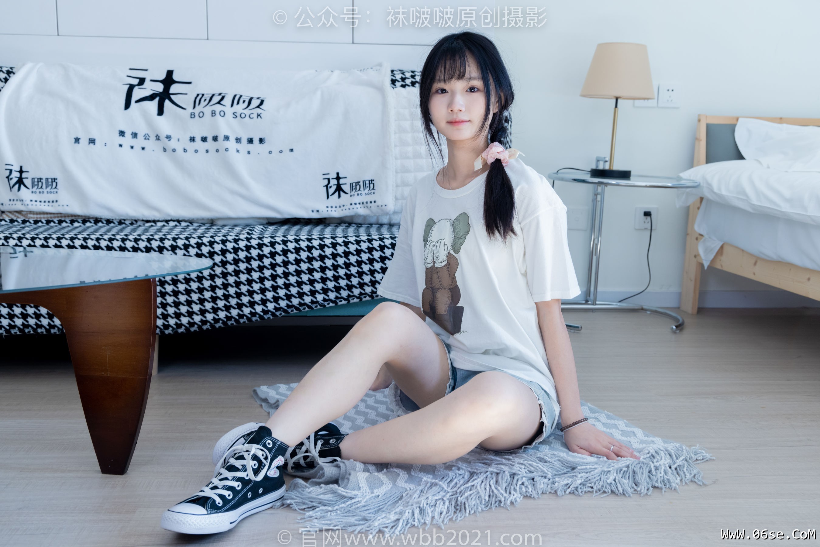 图片[73]-BoBoSocks袜啵啵 No.331 甜甜圈 -板鞋、白棉袜、裸足[144P]-六色网