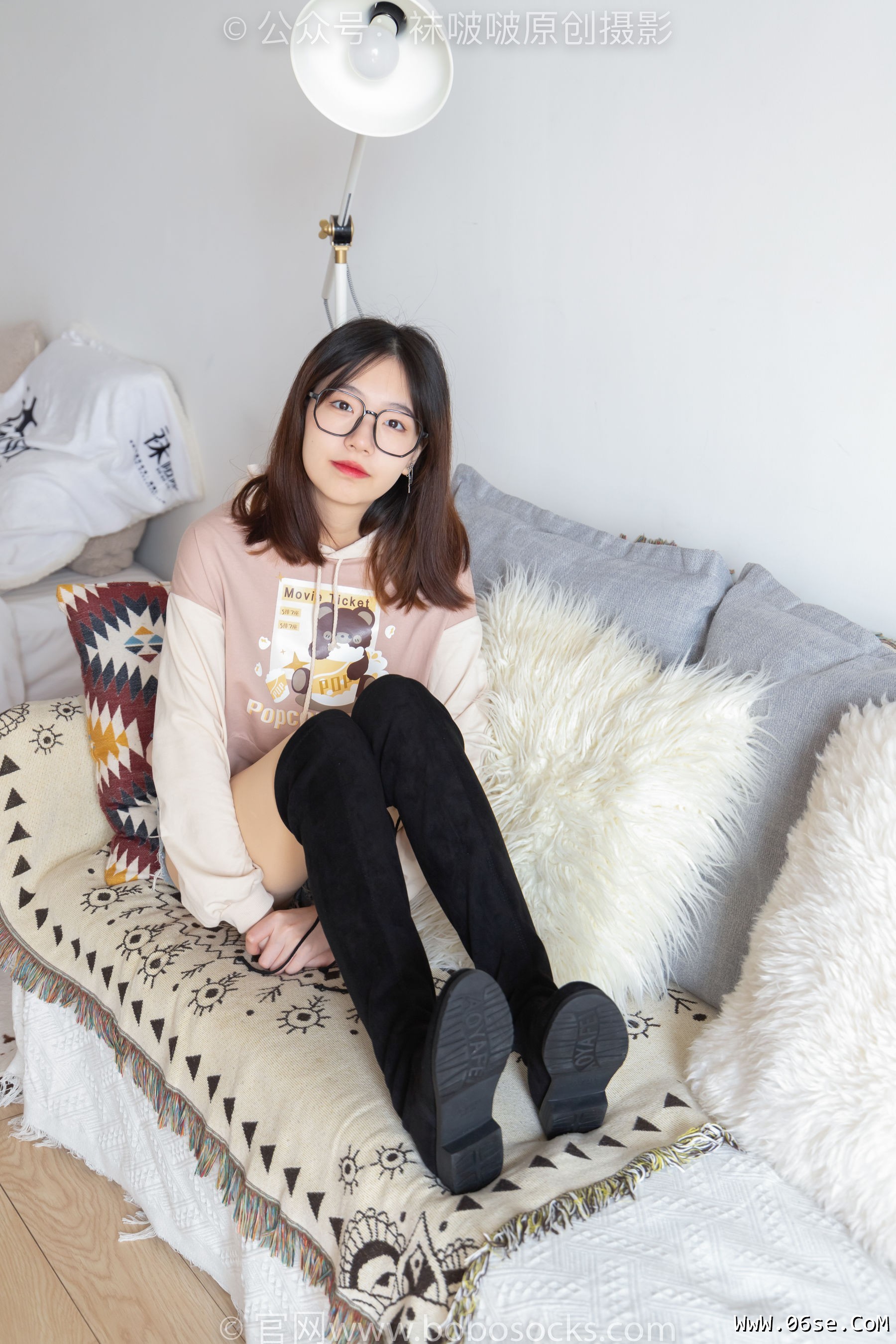 图片[69]-BoBoSocks袜啵啵 No.218 小甜豆-长靴、厚肉丝[140P]-六色网