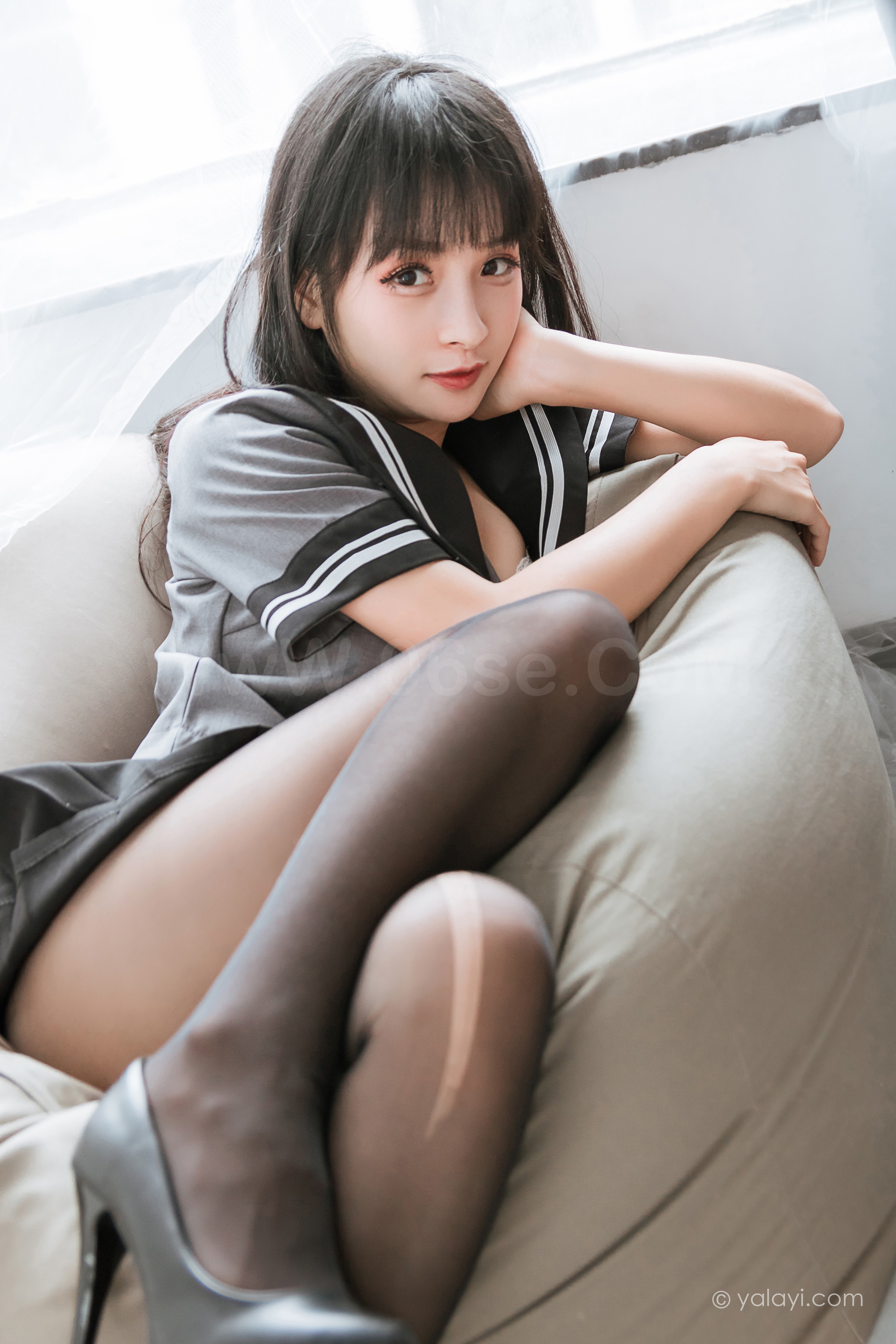 图片[27]-雅拉伊 – 艾丽《疯狂的jk学妹》[43P]-六色网