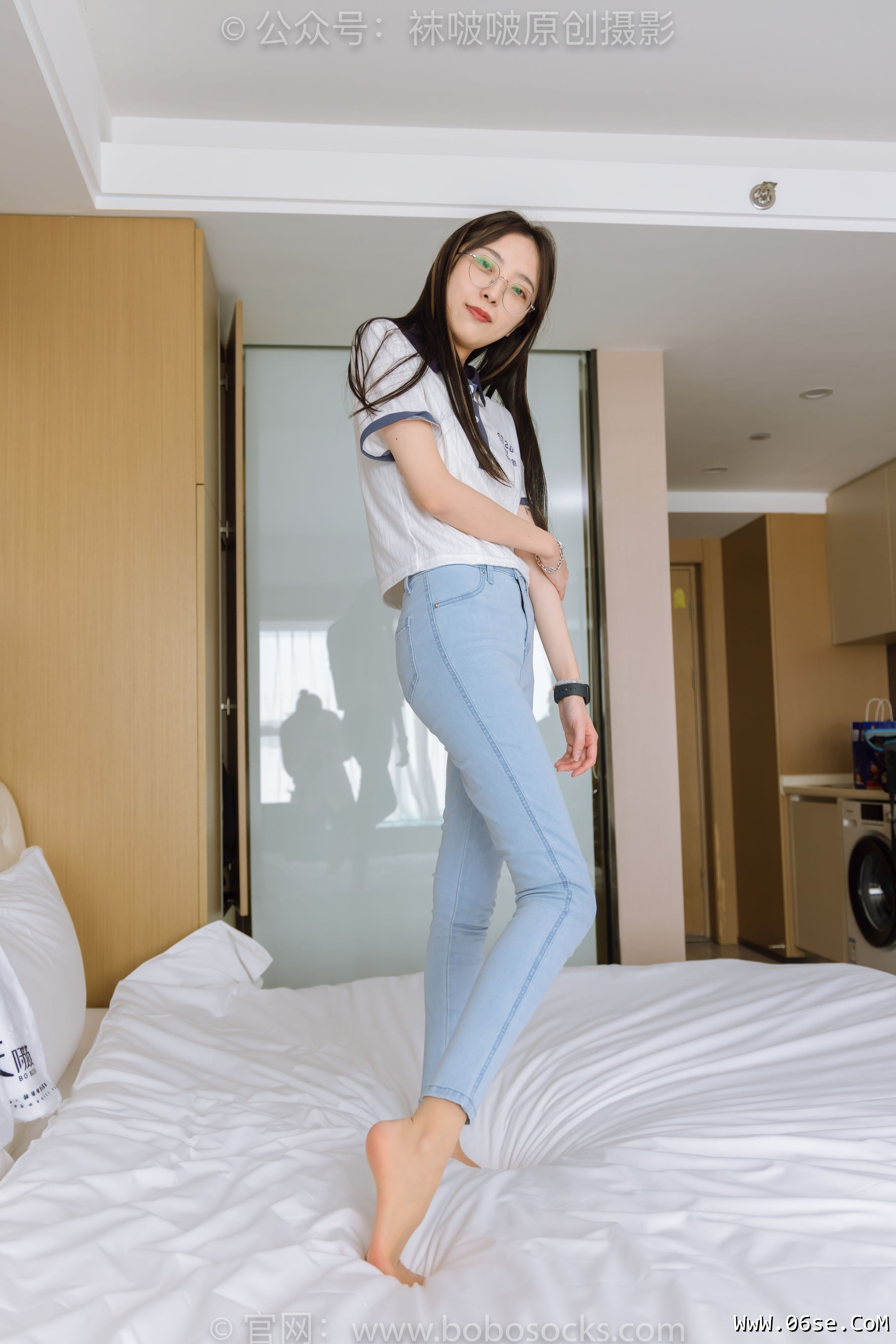 图片[9]-BoBoSocks袜啵啵 No.161 稚予-贝壳头板鞋、肉丝、裤里丝[140P]-六色网