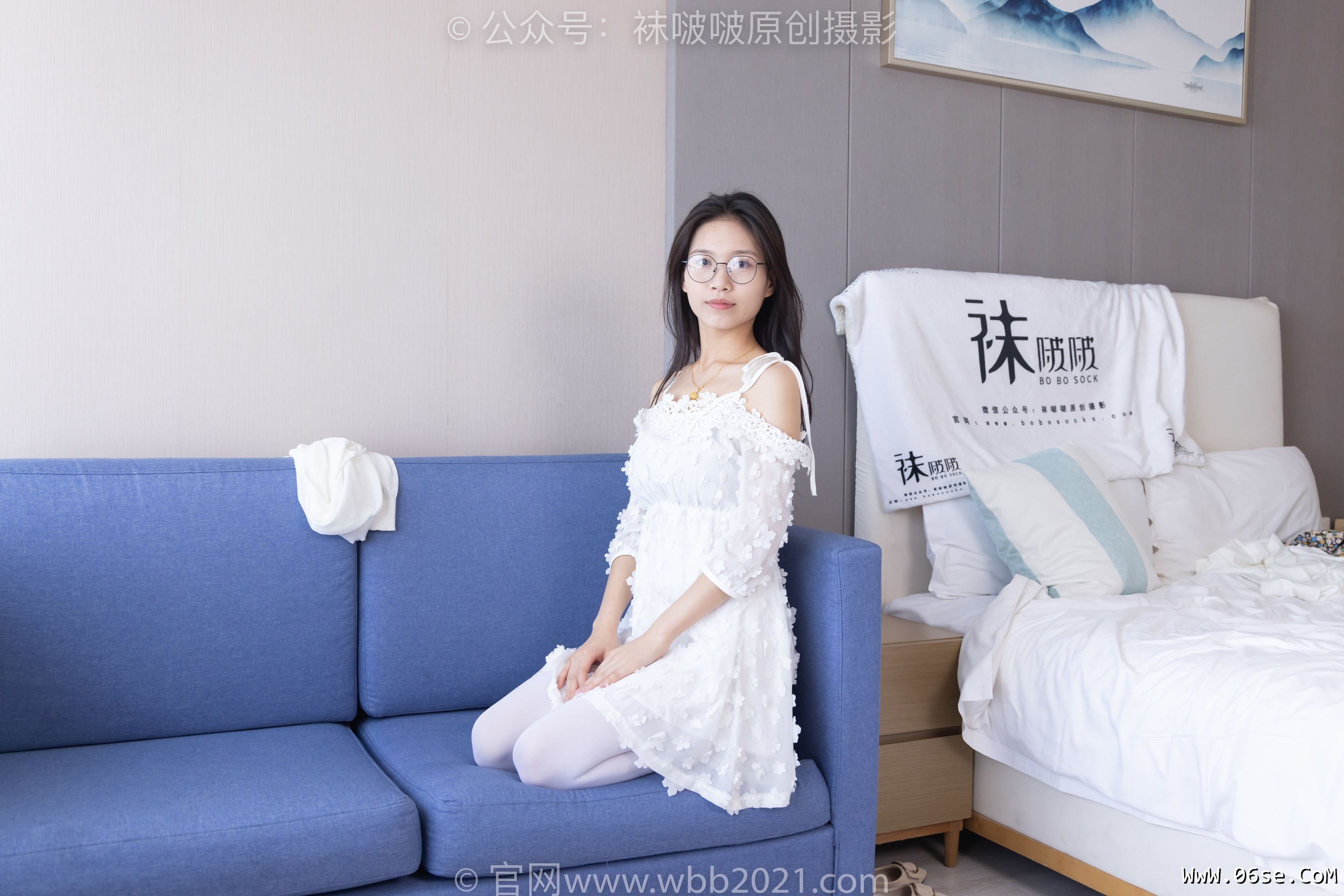 图片[106]-BoBoSocks袜啵啵 No.322 芝士 -两双平底鞋、厚白丝[140P]-六色网