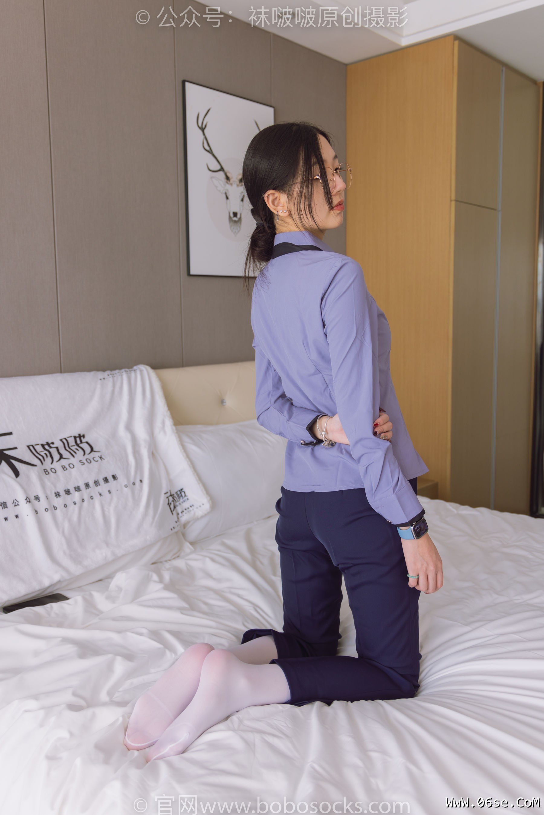 图片[106]-BoBoSocks袜啵啵 No.178 小甜豆-高跟鞋、厚白丝、ol风裤里丝[140P]-六色网