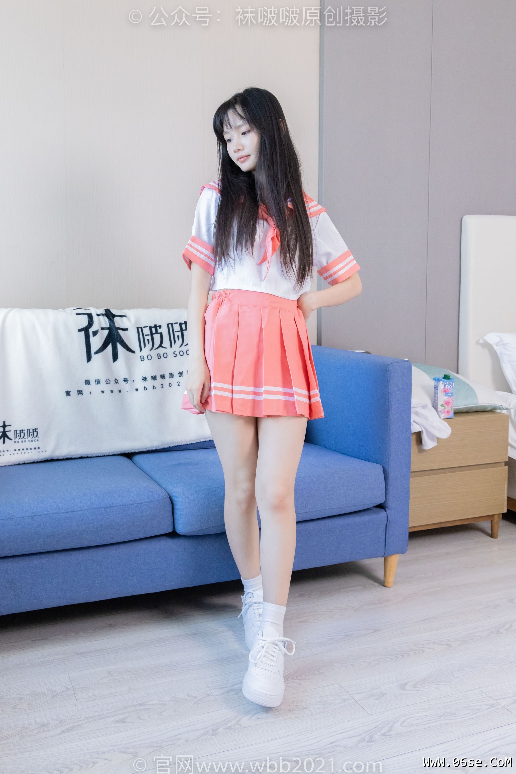 图片[37]-BoBoSocks袜啵啵 No.429 甜甜圈 -板鞋、白棉袜、过膝白棉袜[159P]-六色网
