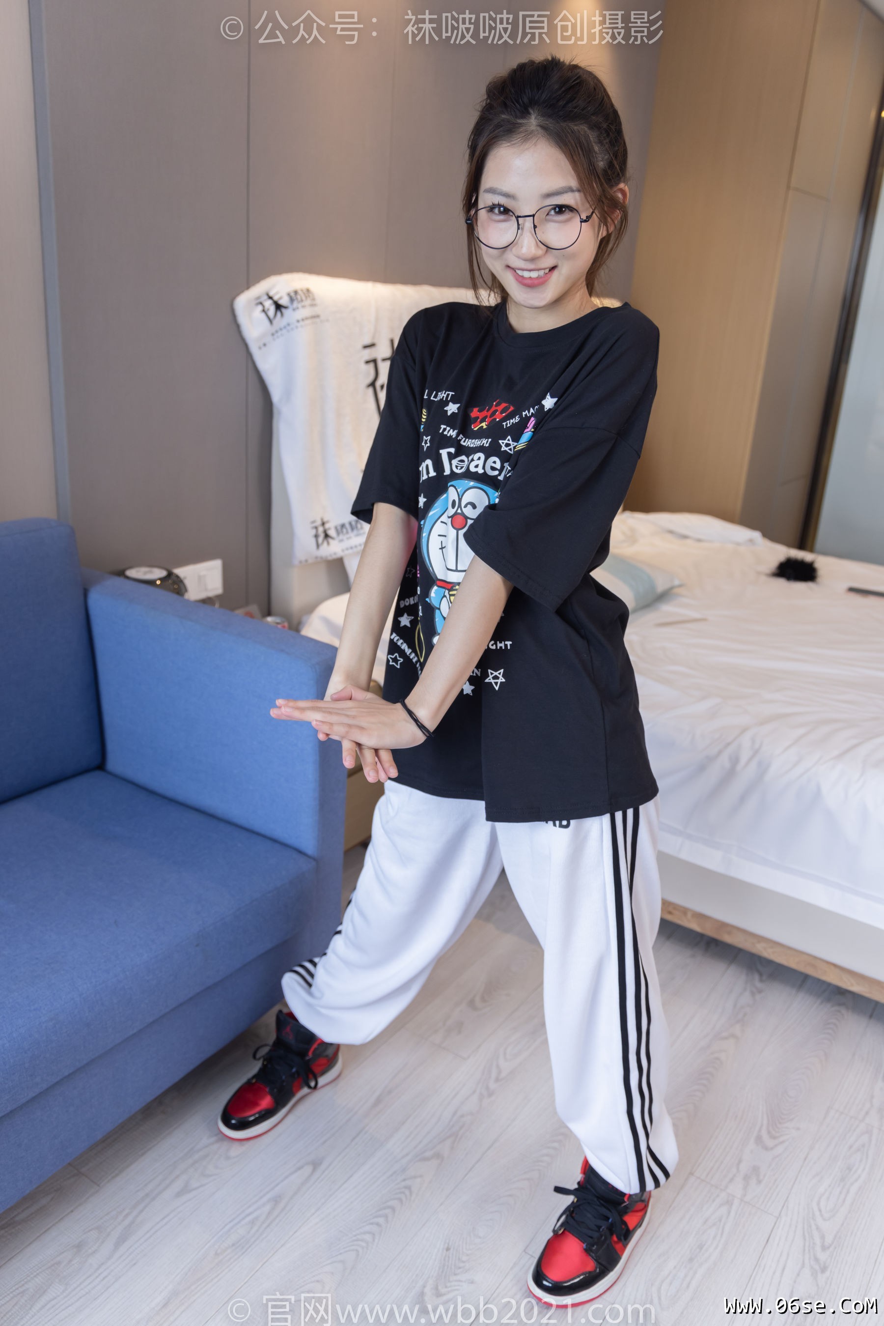 图片[75]-BoBoSocks袜啵啵 No.382 小沫 -板鞋、白棉袜[143P]-六色网