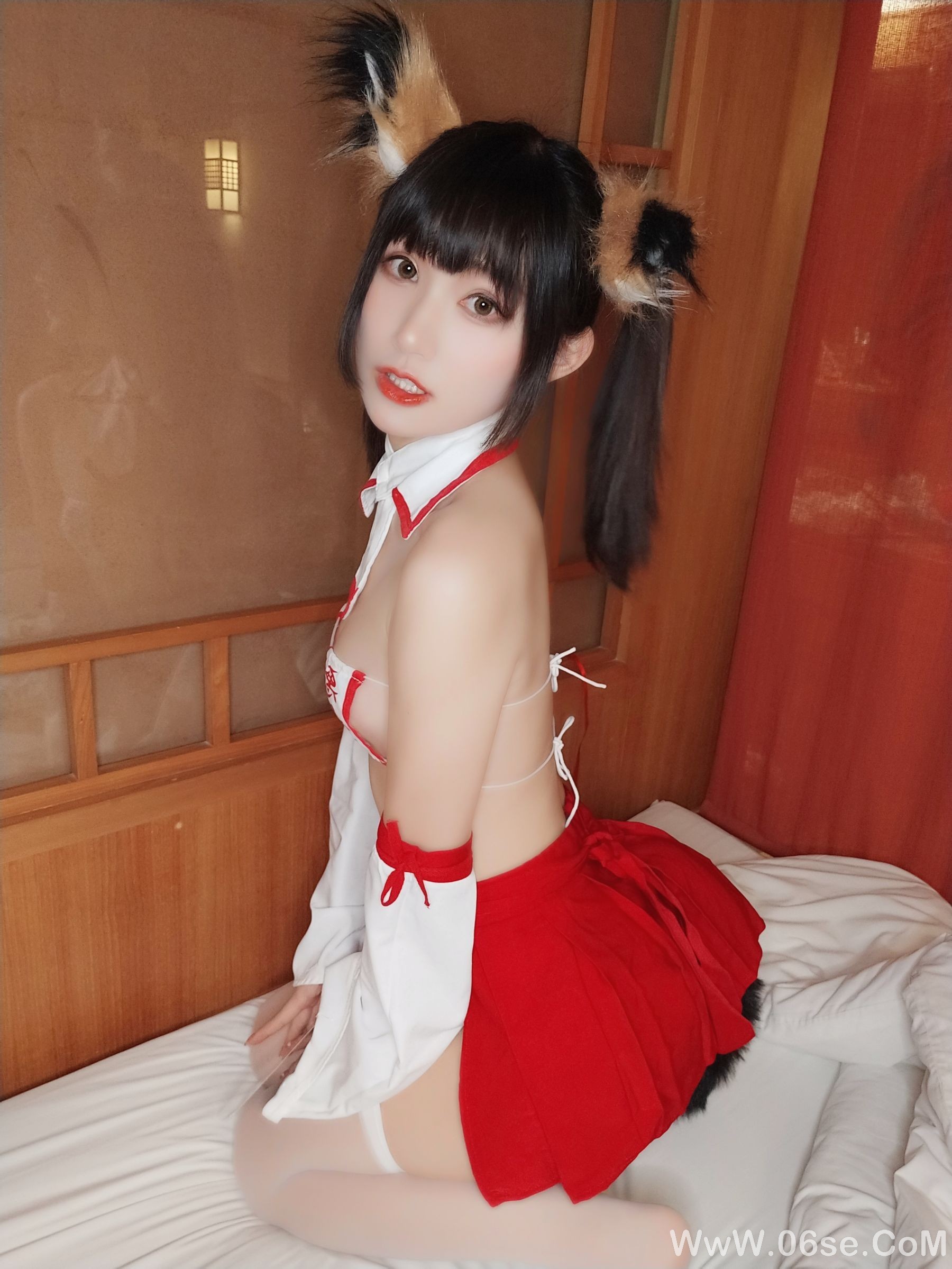 图片[23]-木之本果 – 神社の巫女[81P]-六色网