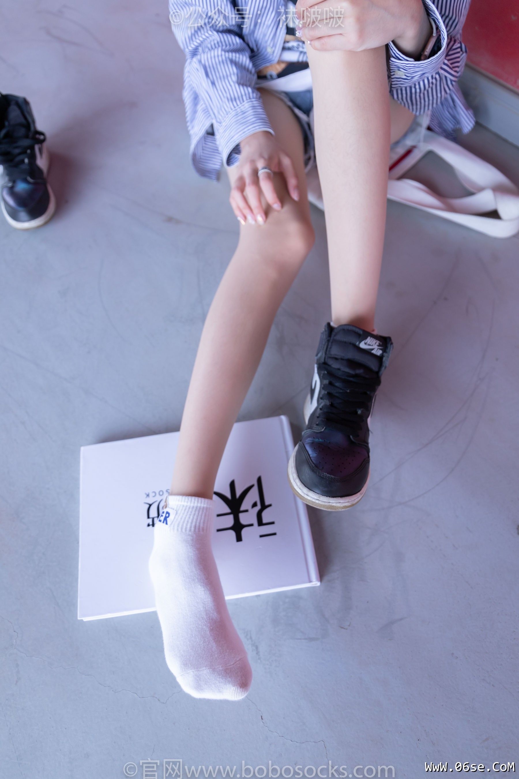 图片[45]-BoBoSocks袜啵啵 No.011 稚予-AJ、白色短棉袜、肉丝[139P]-六色网