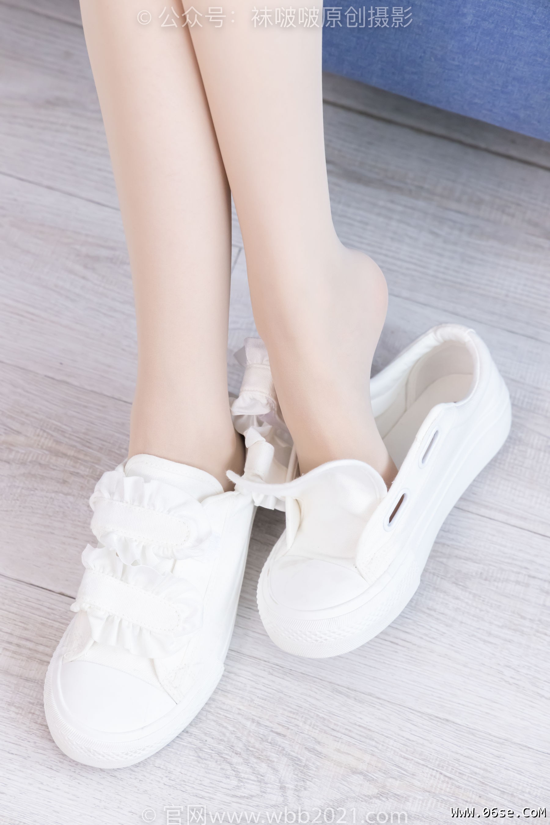 图片[44]-BoBoSocks袜啵啵 No.435 稚予 -板鞋、运动鞋、白丝、肉丝[150P]-六色网