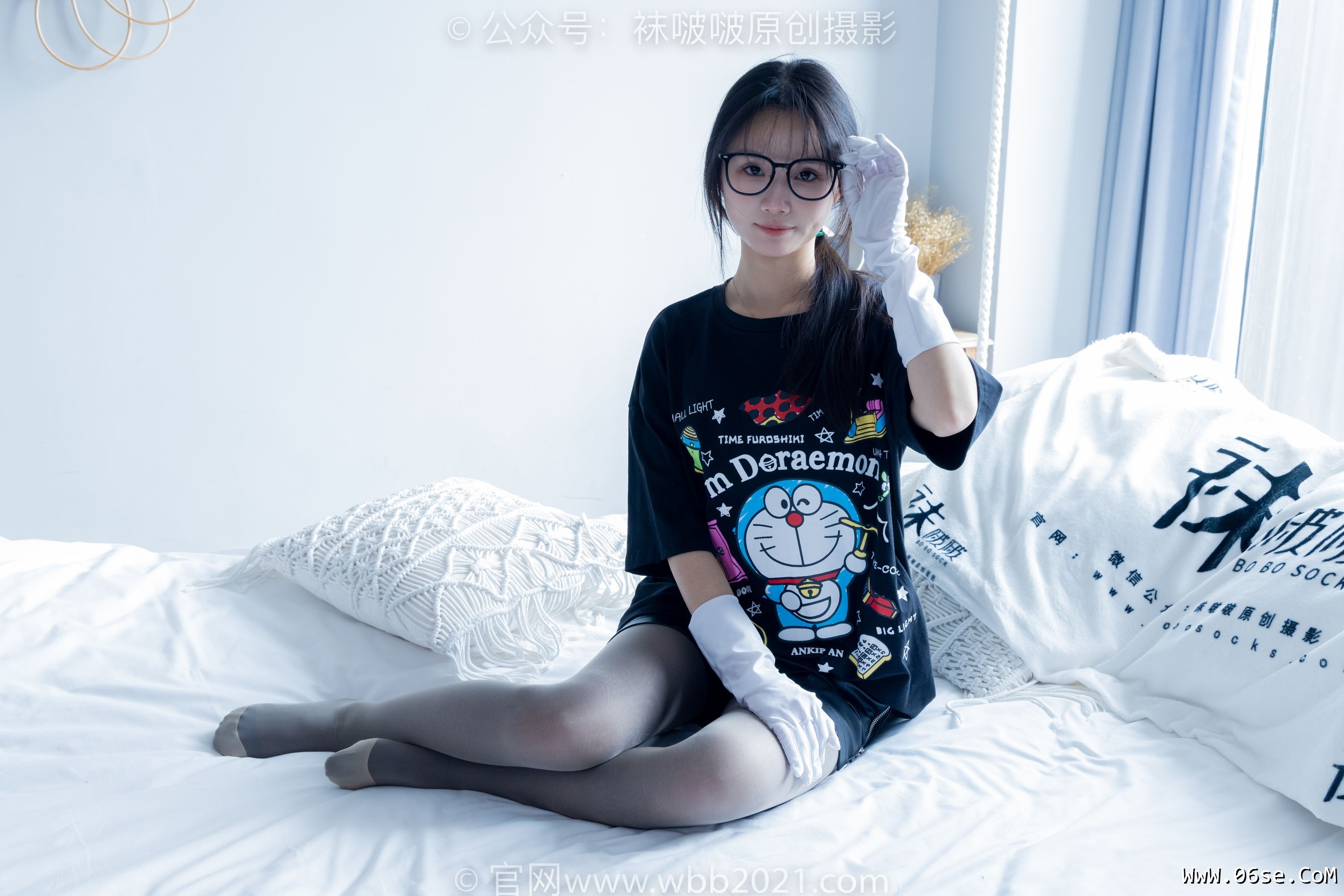 图片[16]-BoBoSocks袜啵啵 No.343 甜甜圈 -高跟长靴、黑丝打底、肉丝[150P]-六色网