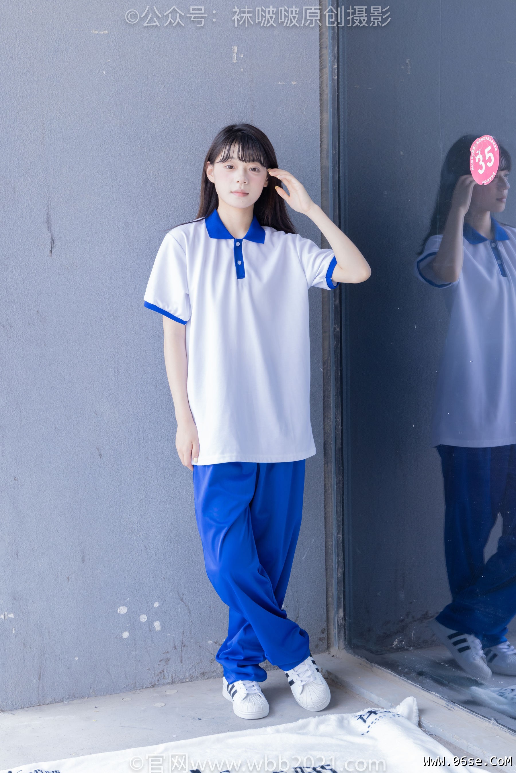 图片[107]-BoBoSocks袜啵啵 No.393 糯米 -板鞋、白棉袜、裸足、校服[150P]-六色网