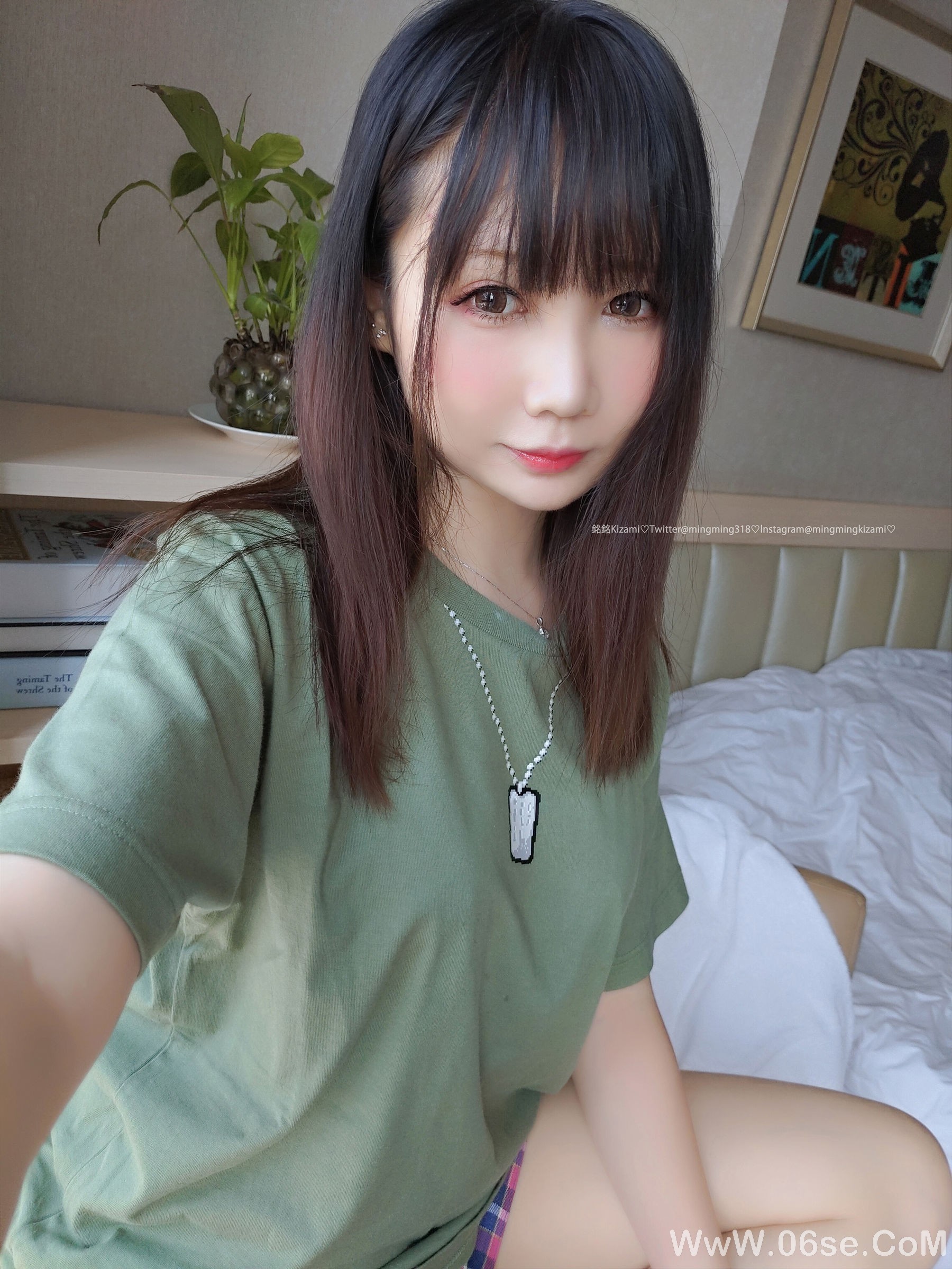 图片[65]-銘銘Kizami 自撮りVol.018 居家小可爱[101P]-六色网
