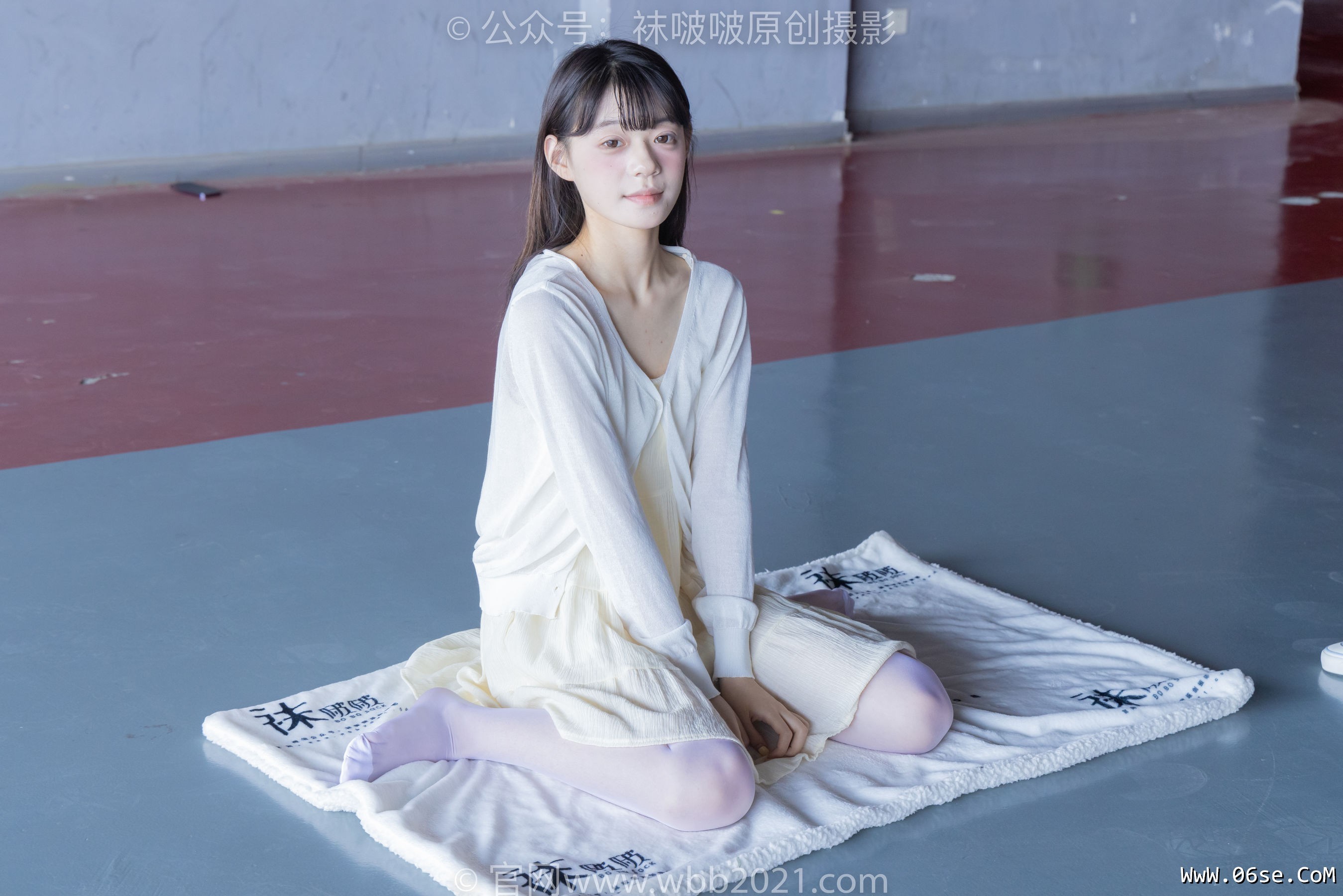 图片[128]-BoBoSocks袜啵啵 No.395 糯米 -板鞋、白丝[145P]-六色网