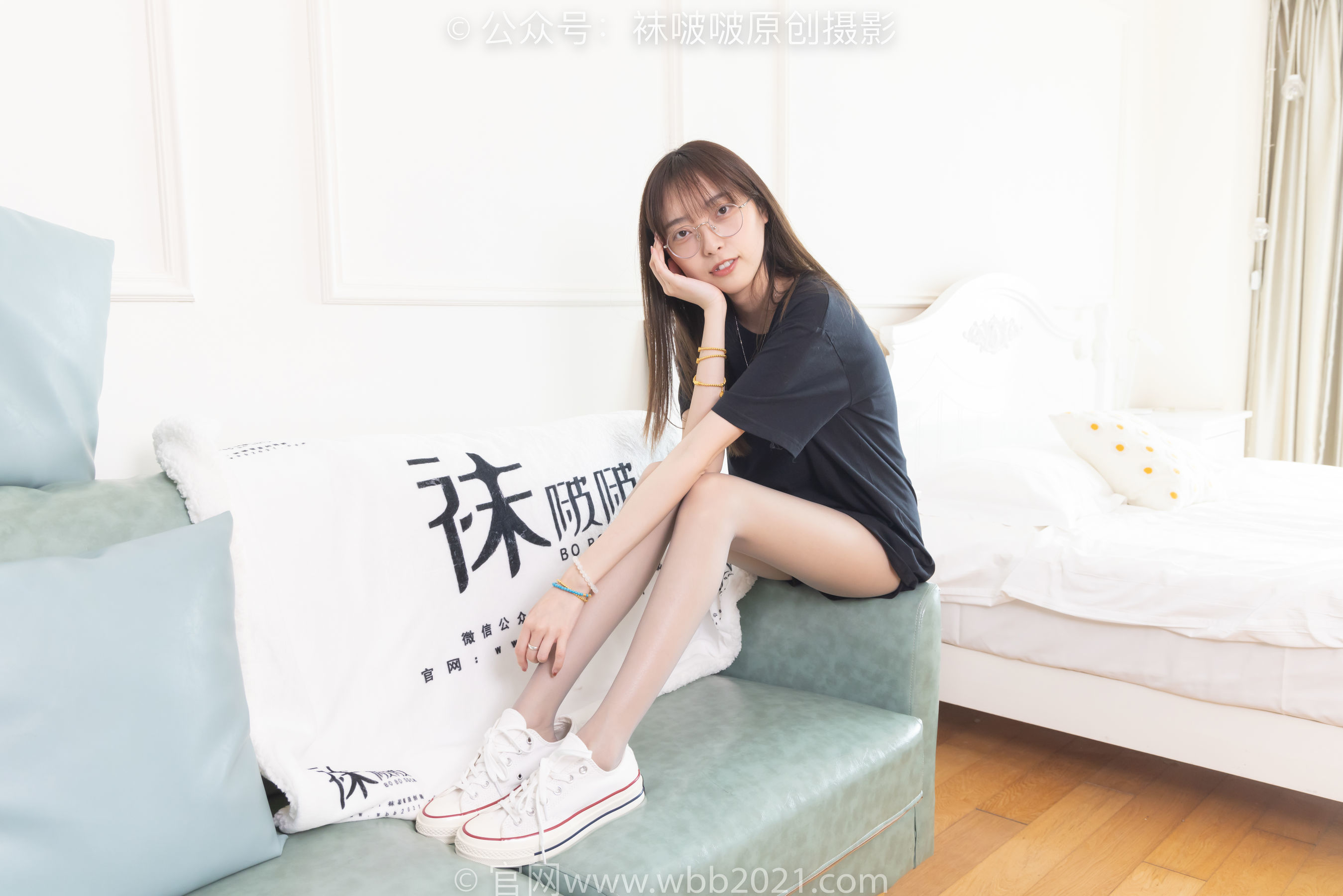 图片[57]-BoBoSocks袜啵啵 No.379 稚予 -板鞋、灰丝[140P]-六色网