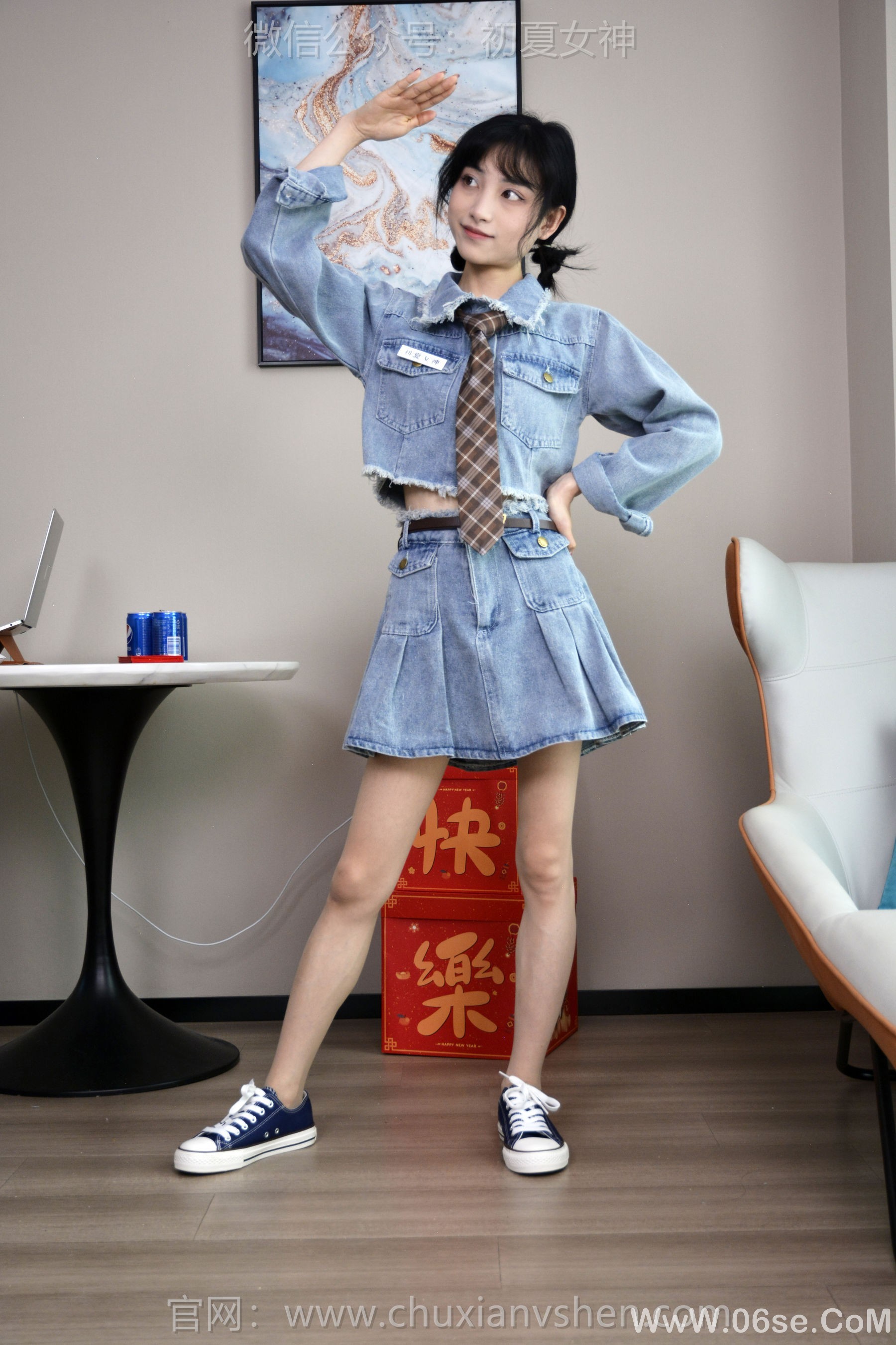 图片[87]-初夏女神 No.247 柒柒 浪漫牛仔[140P]-六色网