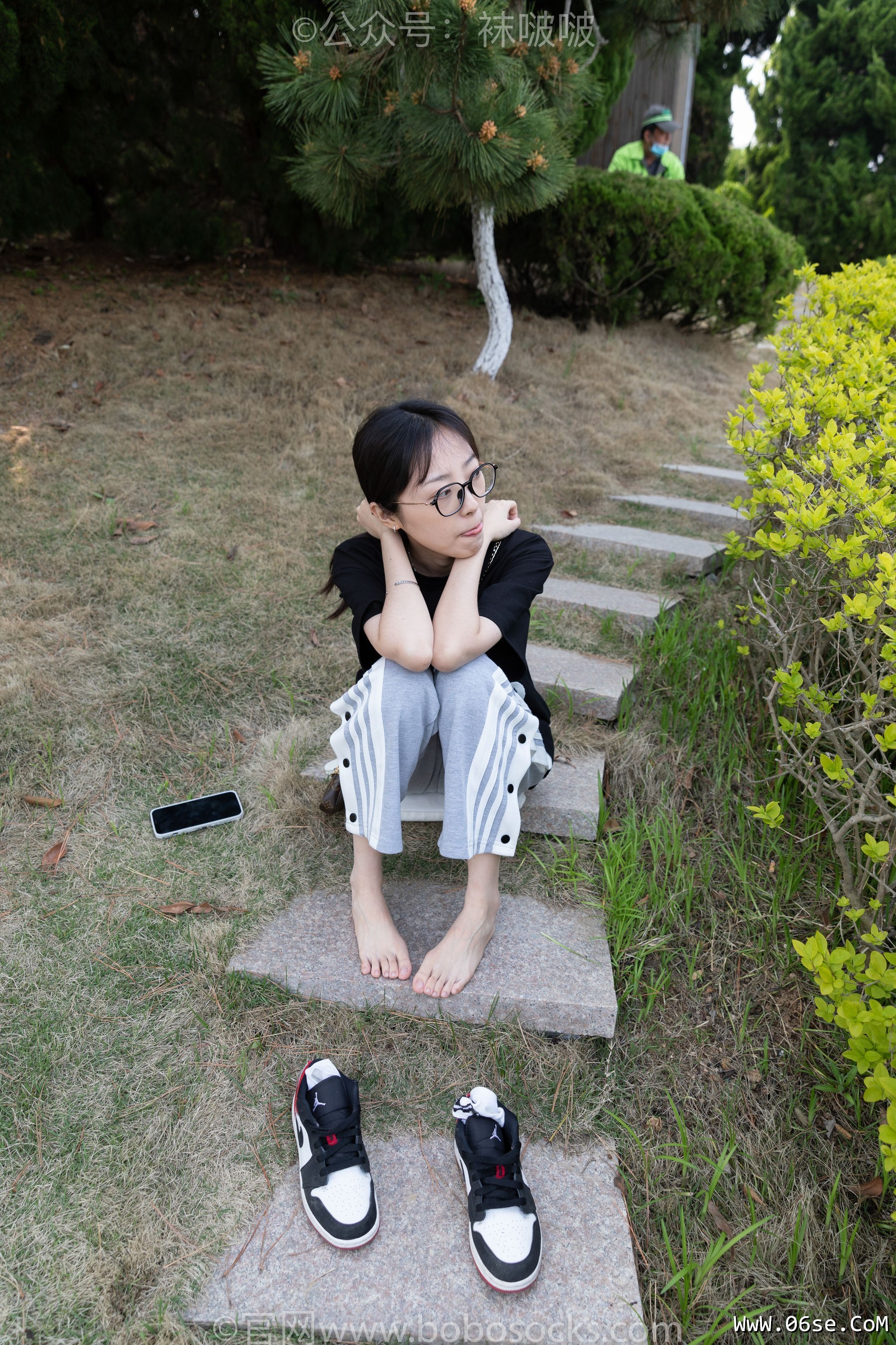图片[104]-BoBoSocks袜啵啵 No.023 稚予-AJ、白色短棉袜、裸足[119P]-六色网
