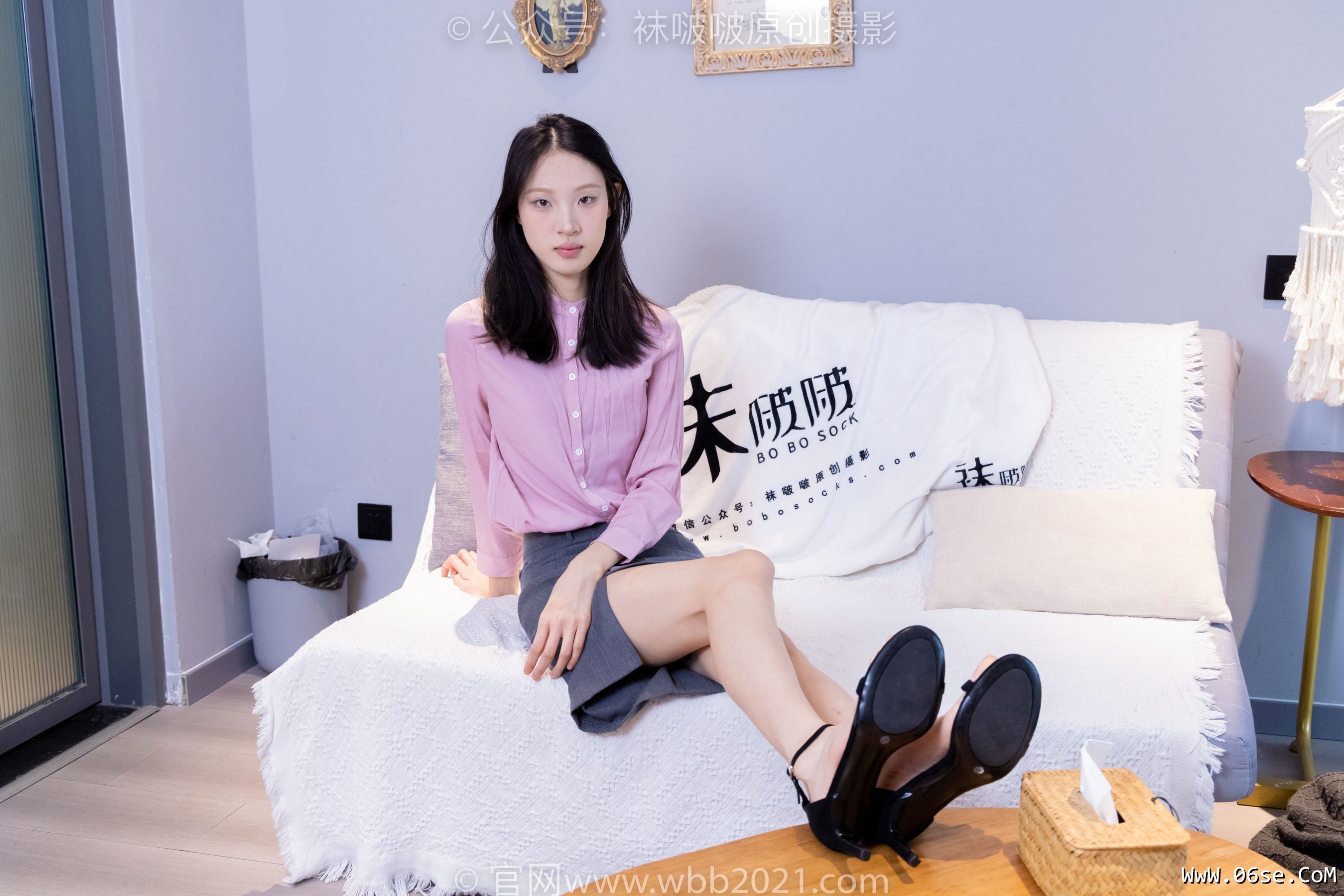 图片[126]-BoBoSocks袜啵啵 No.341 雪糕 -高跟鞋、高跟凉鞋、肉丝、裸足[150P]-六色网