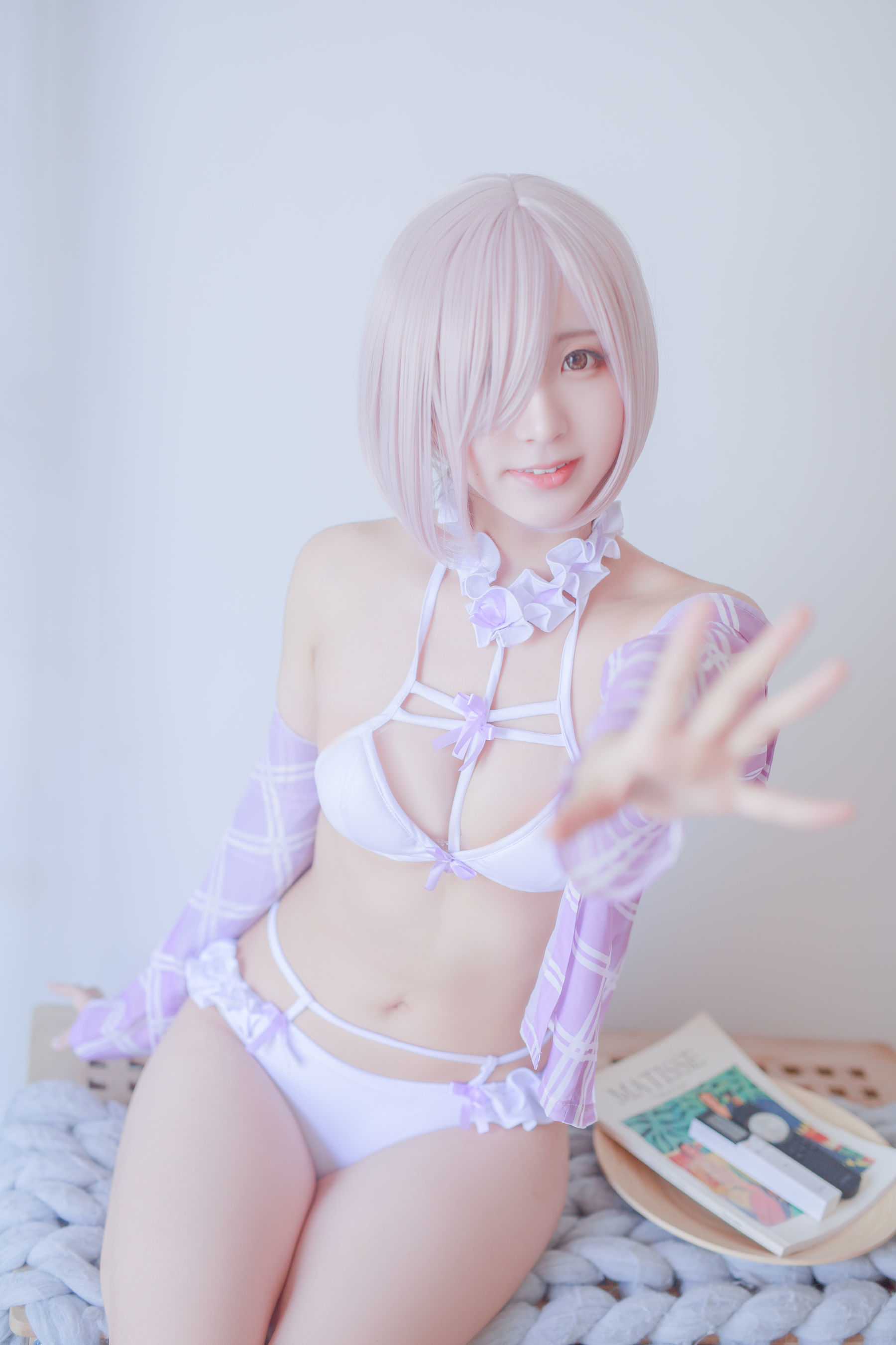 图片[23]-人气Coser黑川 玛修内衣[39P]-六色网