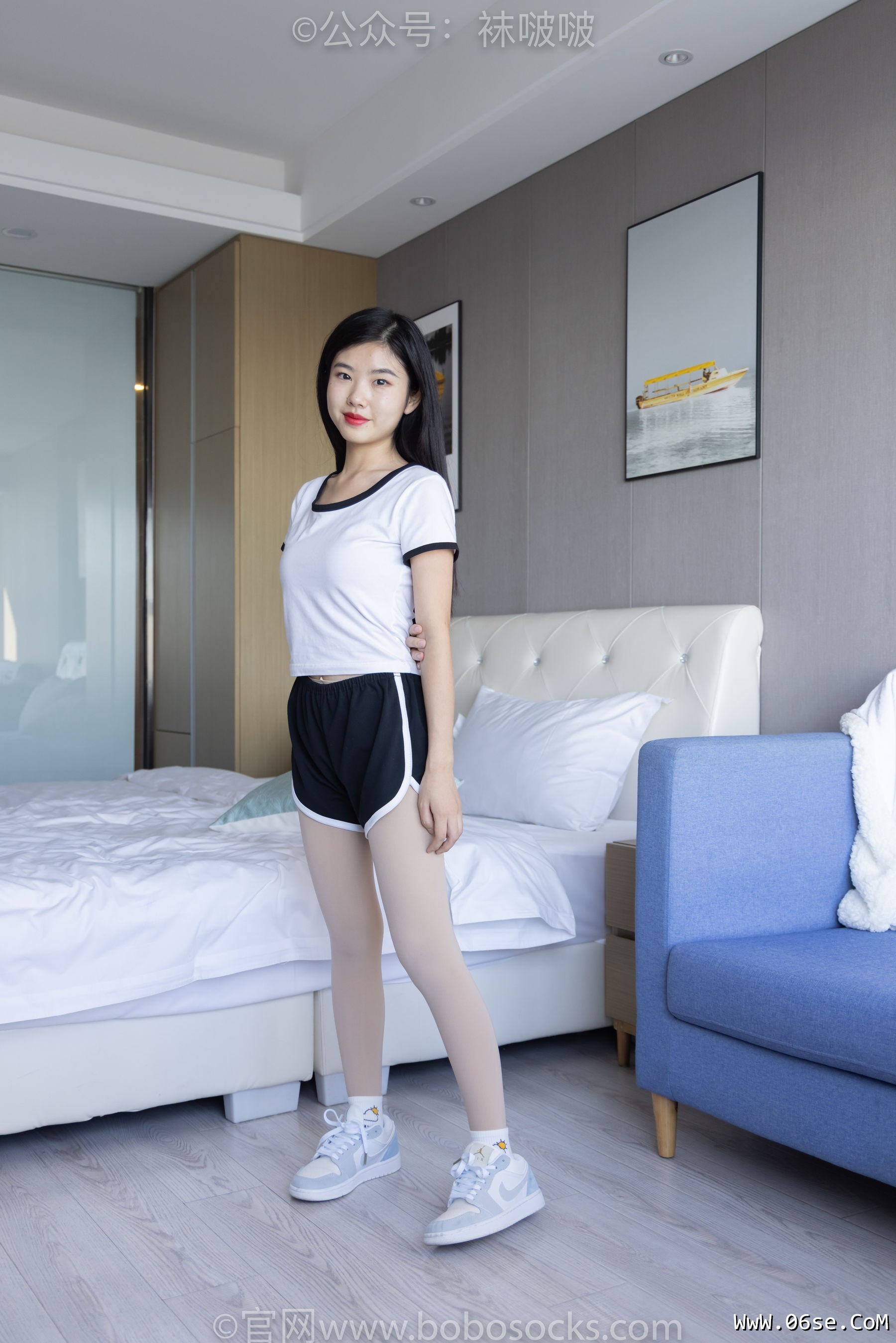 图片[16]-BoBoSocks袜啵啵 No.031 小奶熊-AJ板鞋、白棉袜、厚肉丝[148P]-六色网