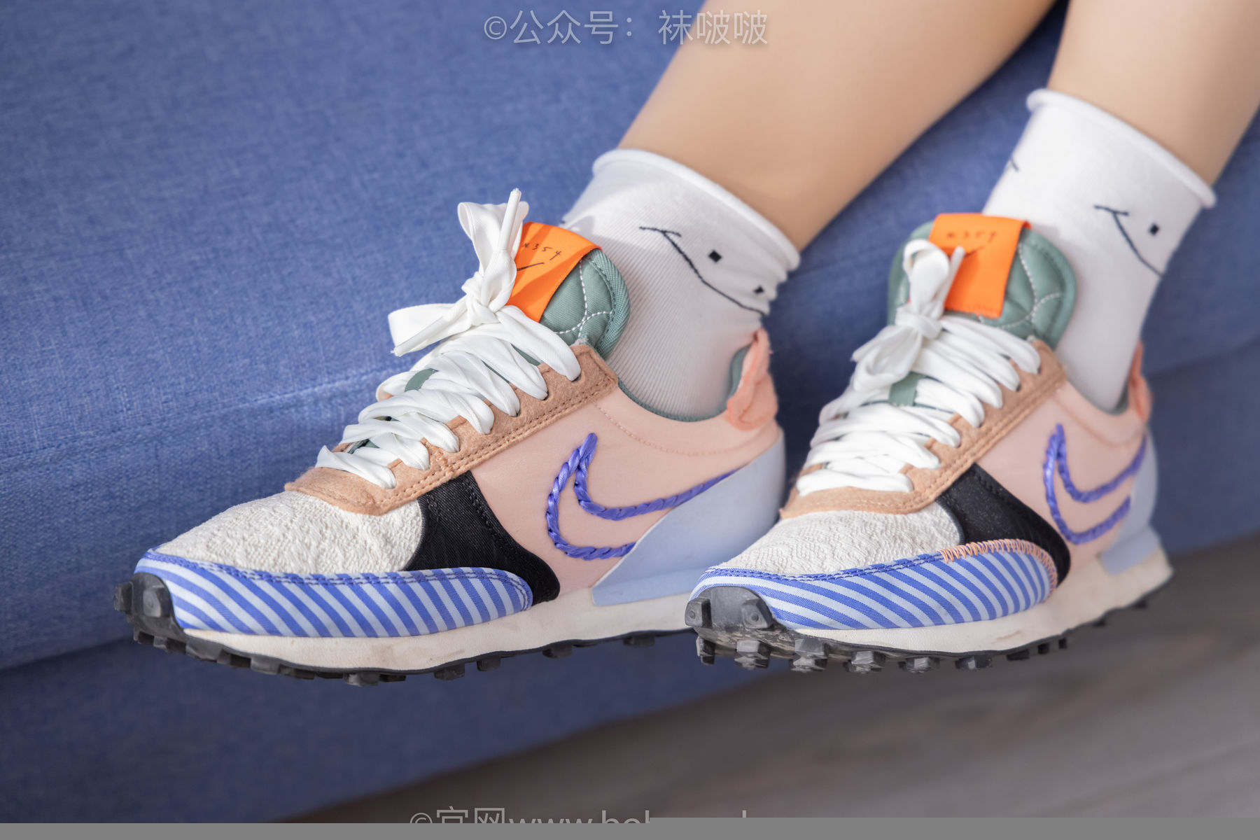 图片[20]-BoBoSocks袜啵啵 No.062 涵涵-运动鞋、白棉袜、厚肉丝[145P]-六色网