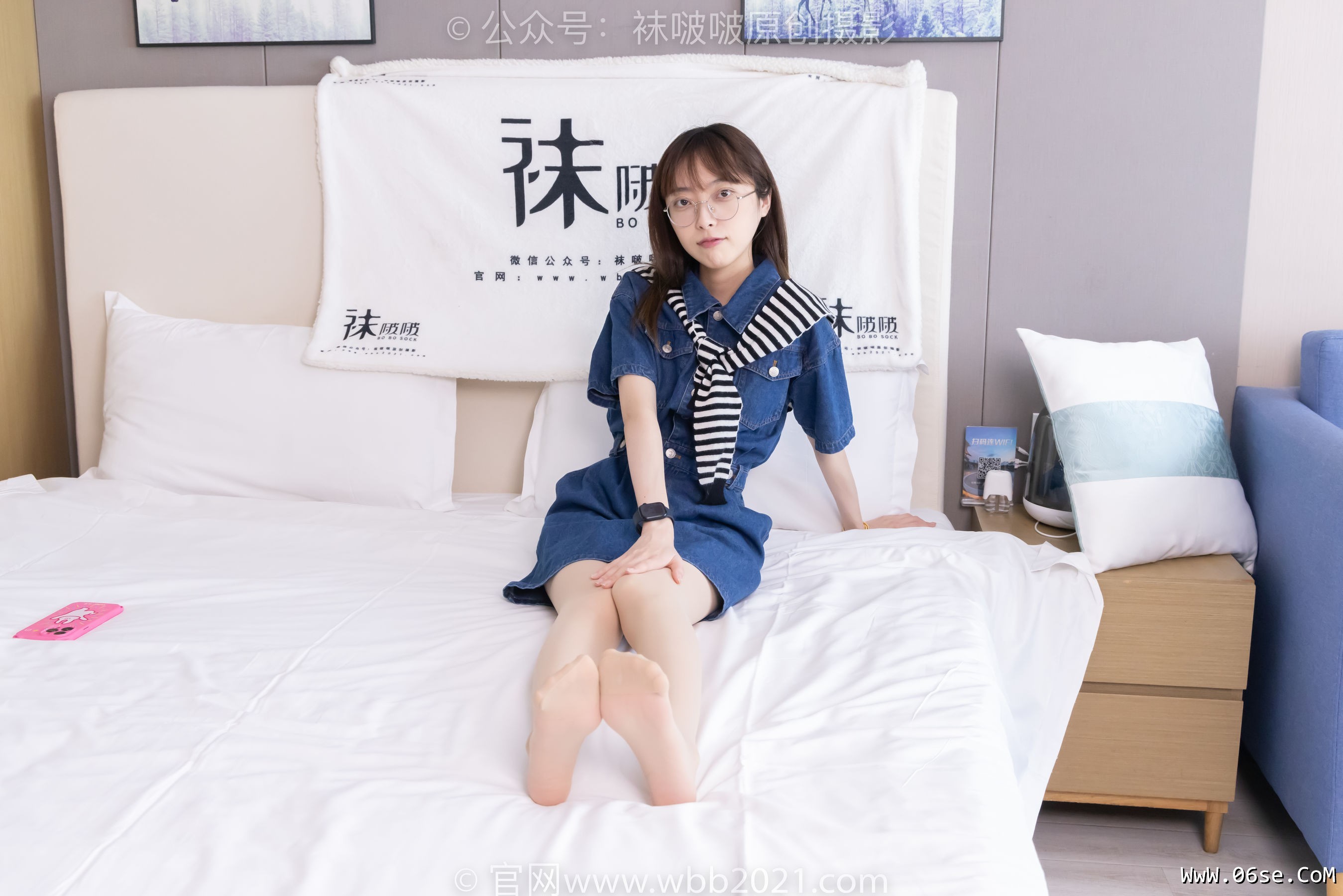 图片[137]-BoBoSocks袜啵啵 No.435 稚予 -板鞋、运动鞋、白丝、肉丝[150P]-六色网