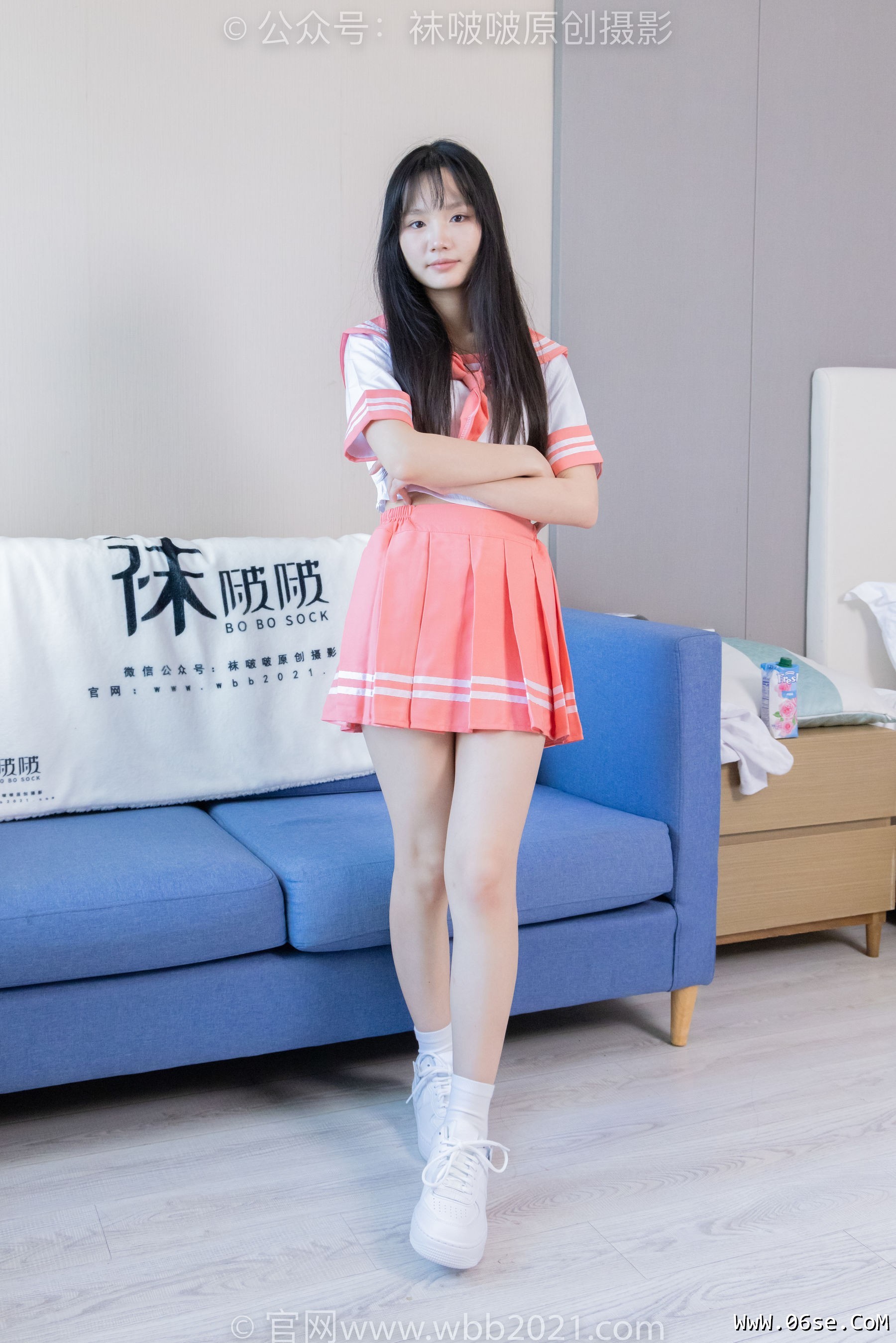 图片[38]-BoBoSocks袜啵啵 No.429 甜甜圈 -板鞋、白棉袜、过膝白棉袜[159P]-六色网