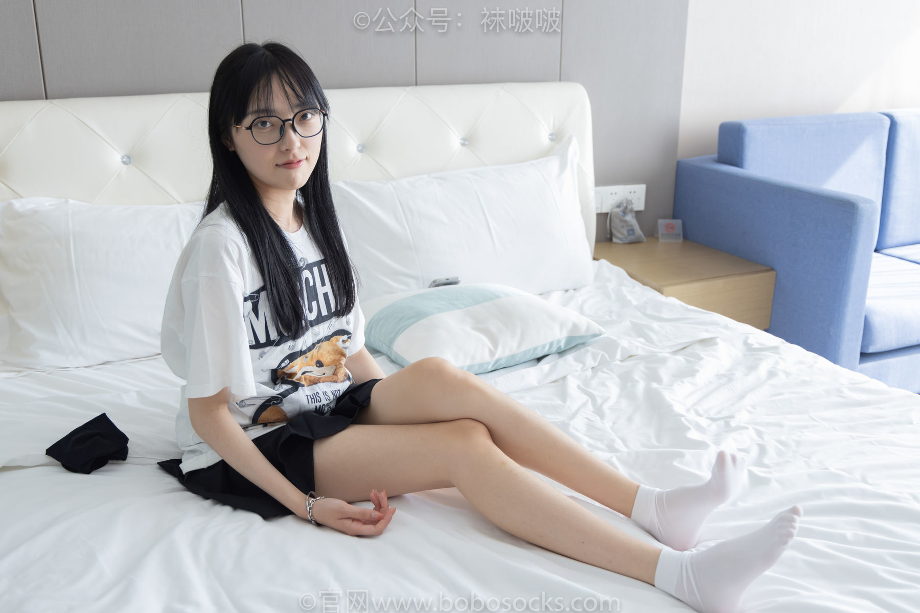 图片[94]-BoBoSocks袜啵啵 No.033 稚予-贝壳头、天鹅绒黑袜、天鹅绒白袜[154P]-六色网