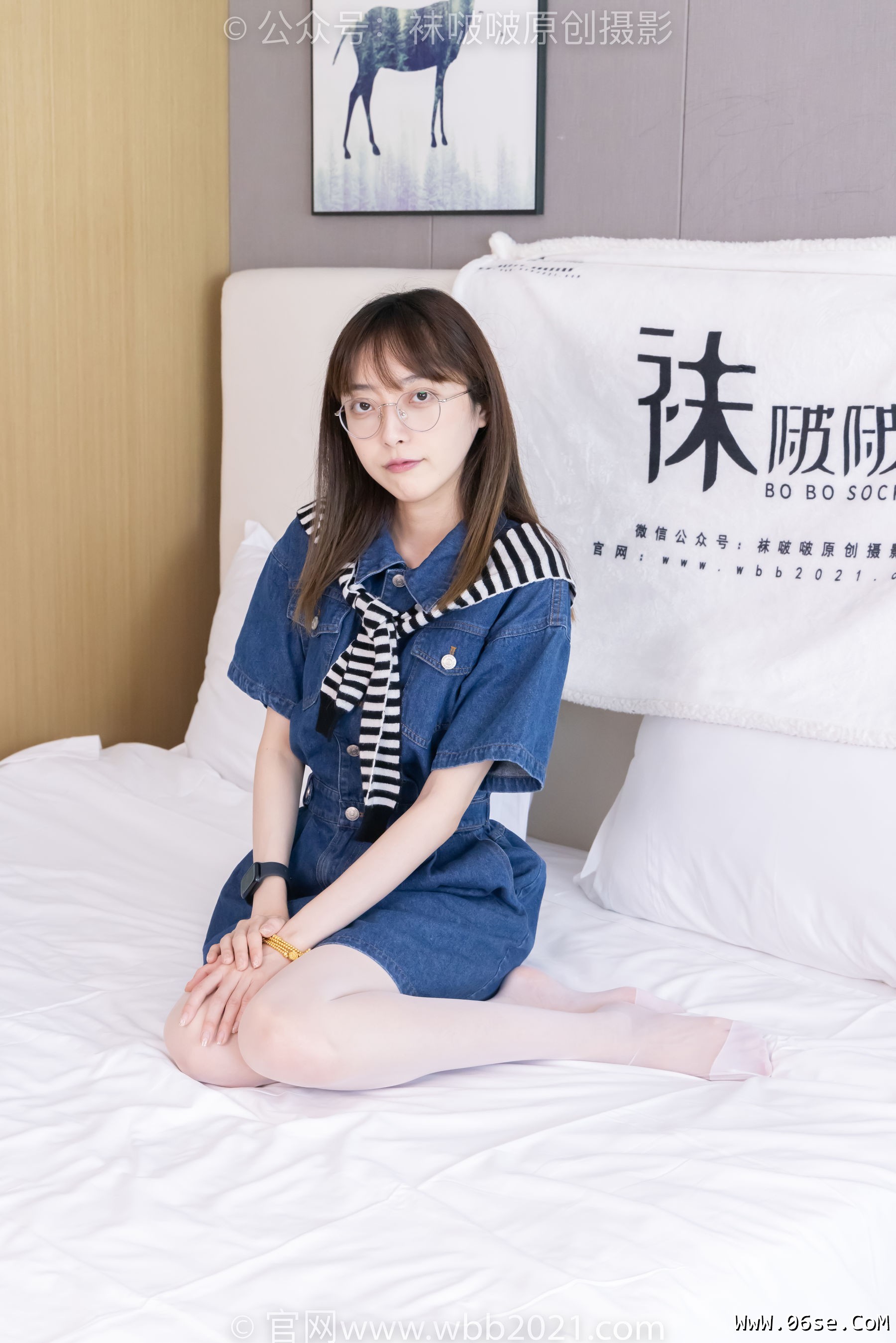 图片[123]-BoBoSocks袜啵啵 No.435 稚予 -板鞋、运动鞋、白丝、肉丝[150P]-六色网