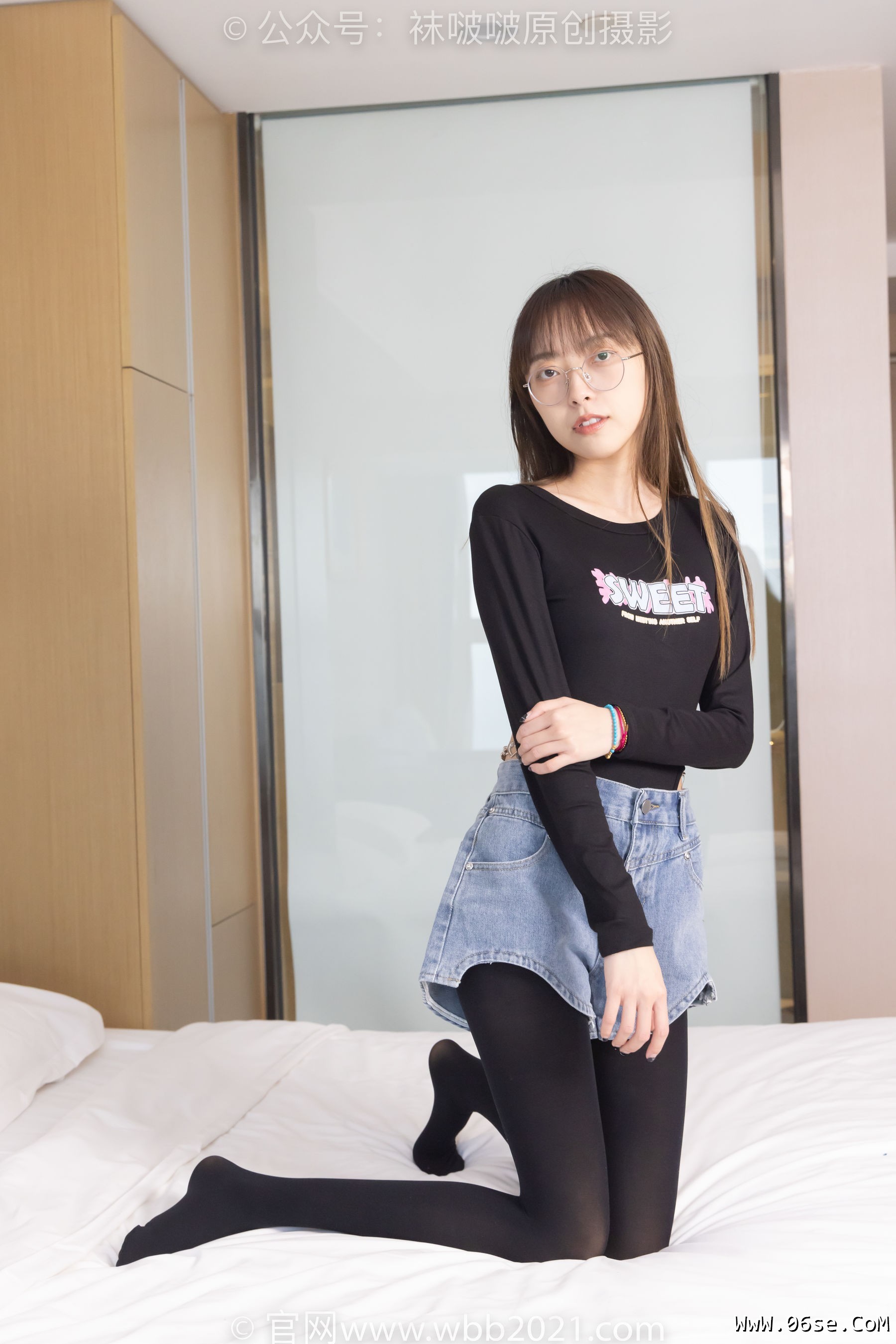 图片[101]-BoBoSocks袜啵啵 No.321 稚予 -高跟鞋、厚黑丝[150P]-六色网