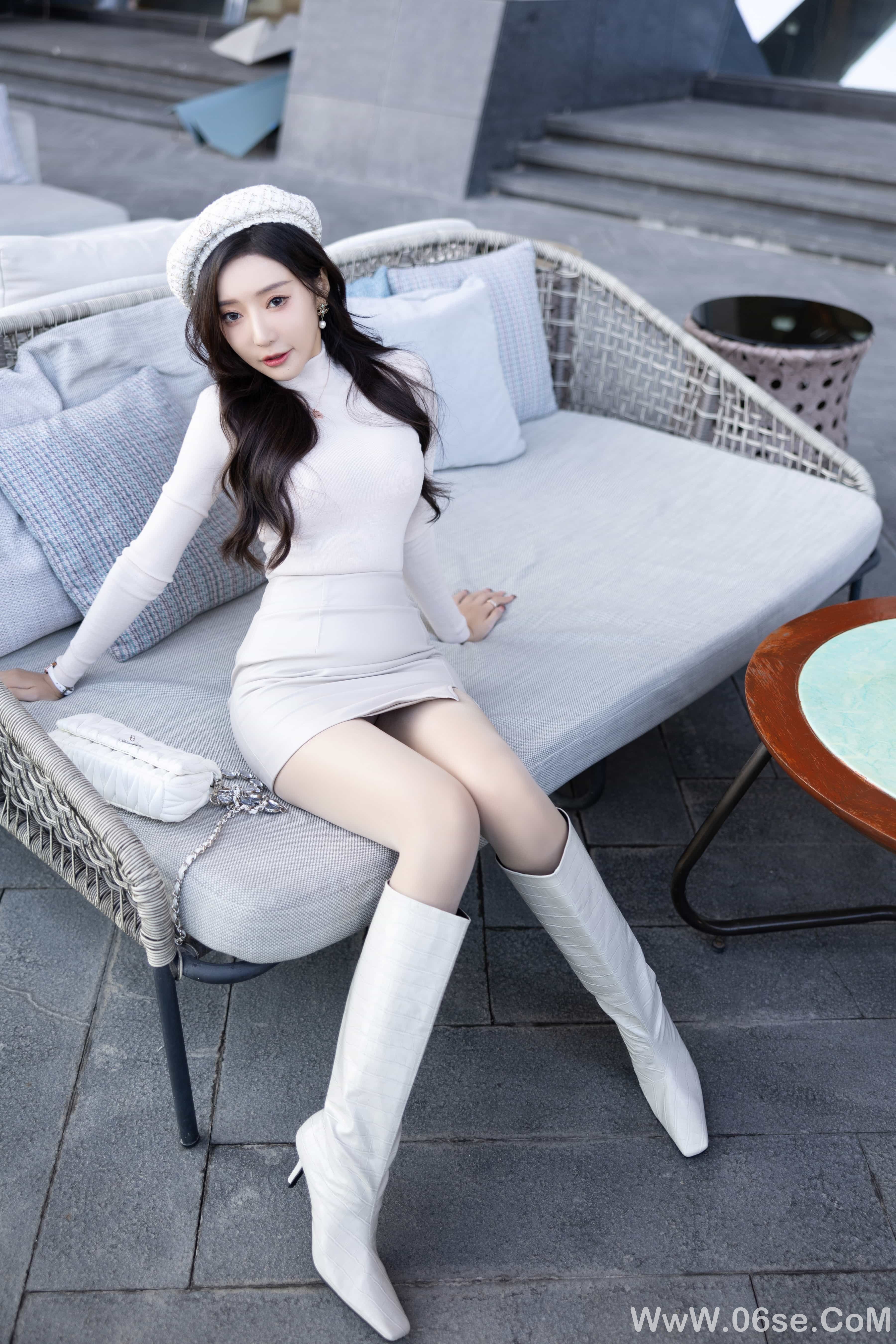 图片[68]-王馨瑶Yanni – 毛衣皮裙[112P]-六色网