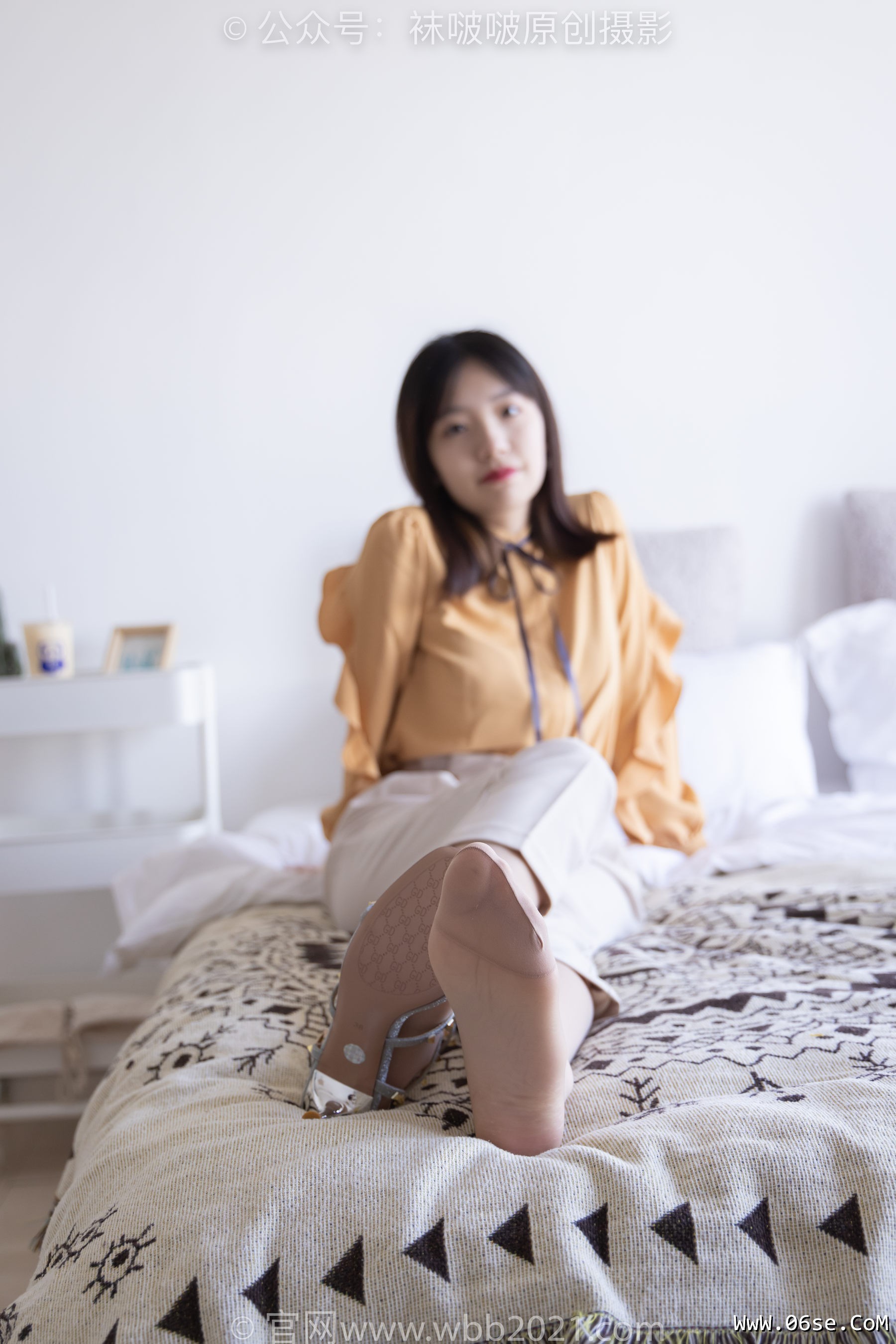 图片[99]-BoBoSocks袜啵啵 No.240 小甜豆-三双高跟鞋、肉丝、裸足[156P]-六色网